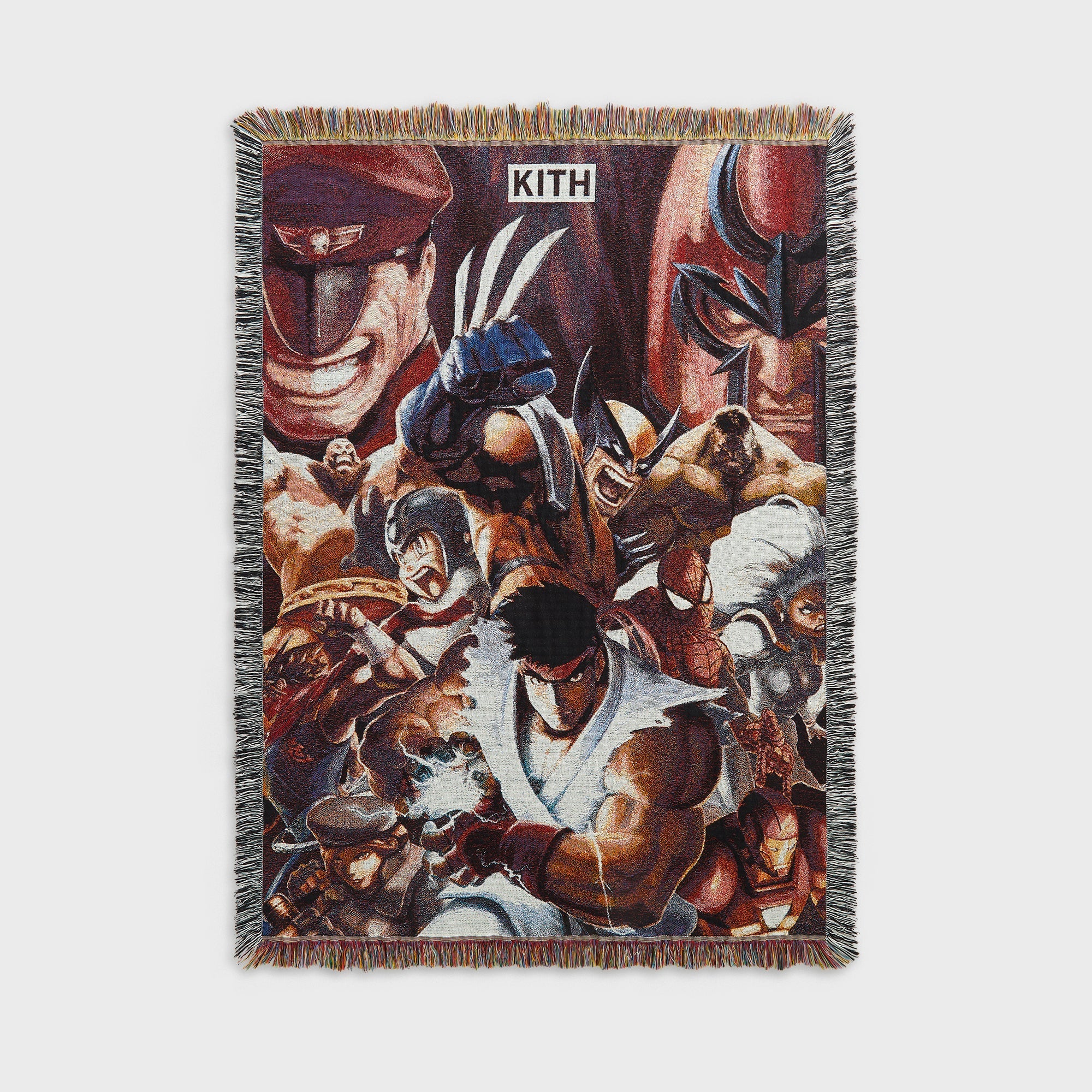 Marvel vs. Capcom | Kith Tapestry Blanket - Multi – Kith UK