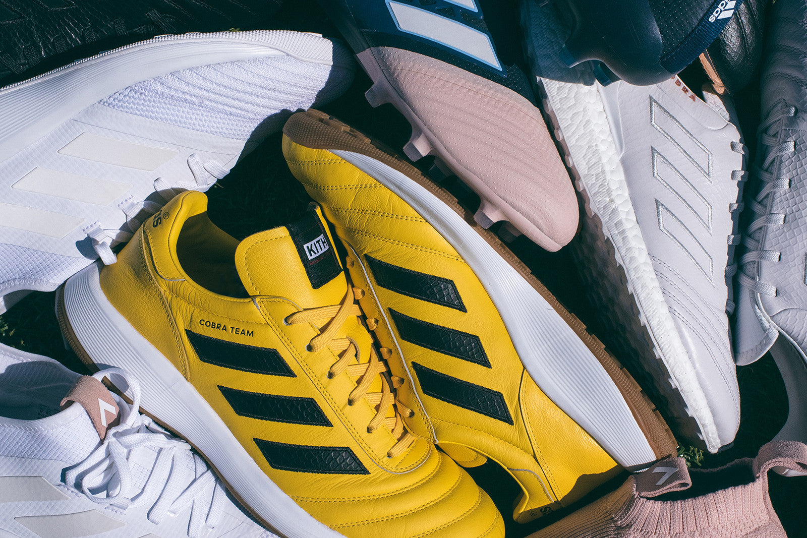 The Kith x adidas Soccer Footwear Program