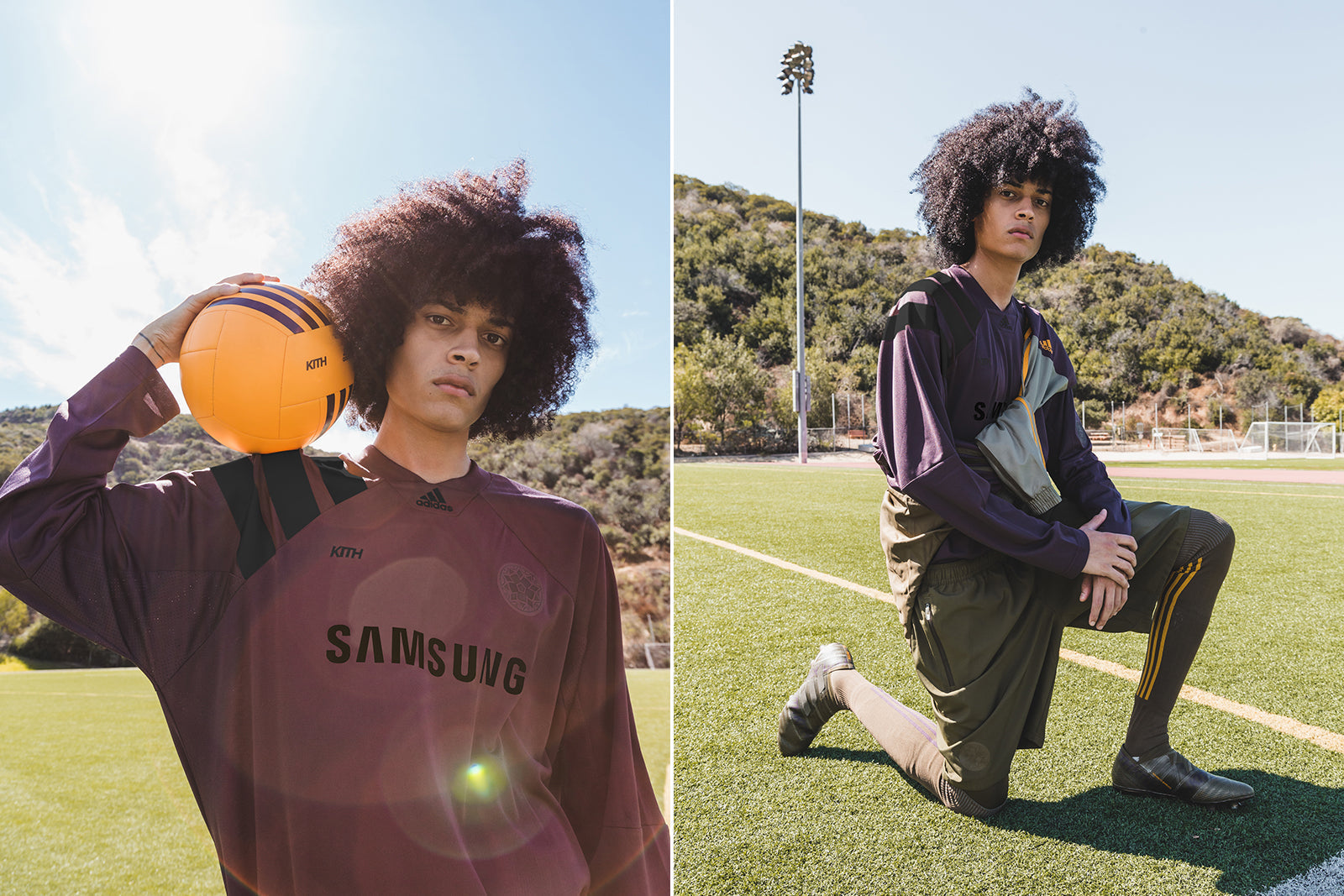 Kith for adidas Football Season 2 Los Angeles Rays Lookbook