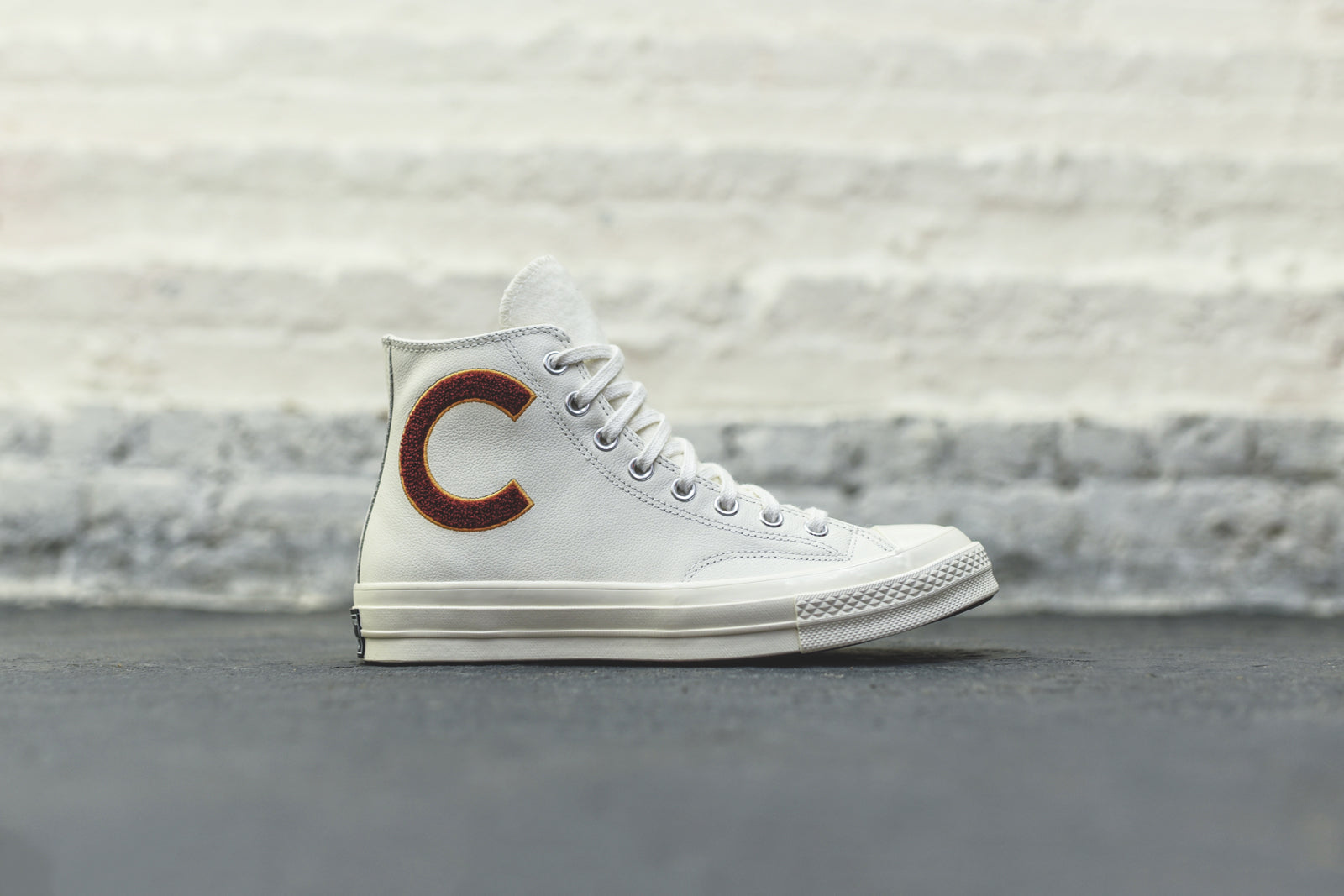 Converse Chuck '70 High - White / Burgundy