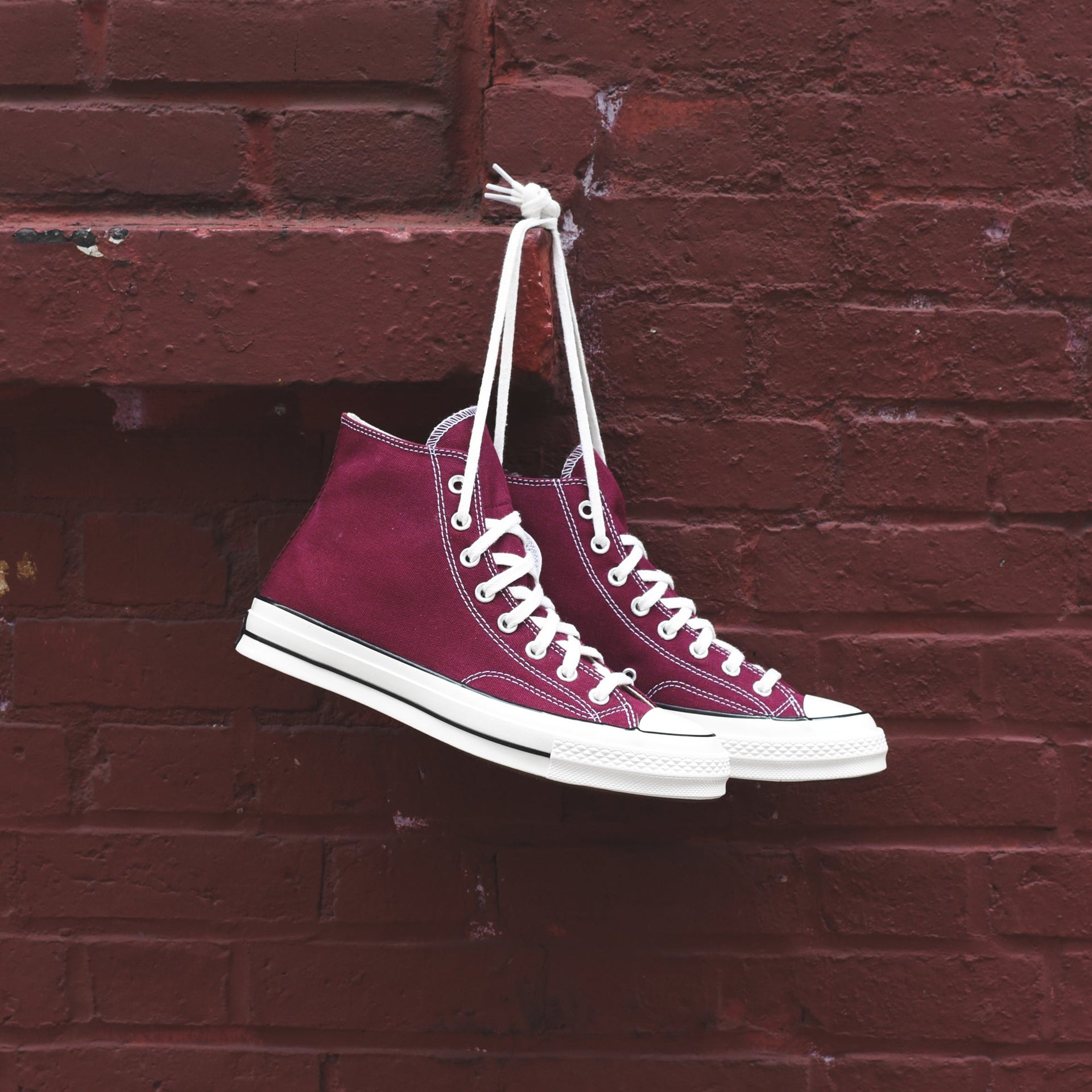 Converse Chuck Taylor 70s High - Burgundy / White
