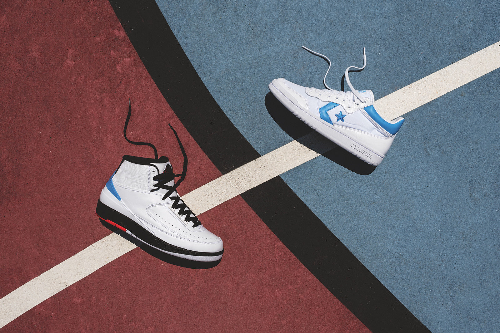 Nike Air Jordan x Converse Pack - White / Carolina Blue