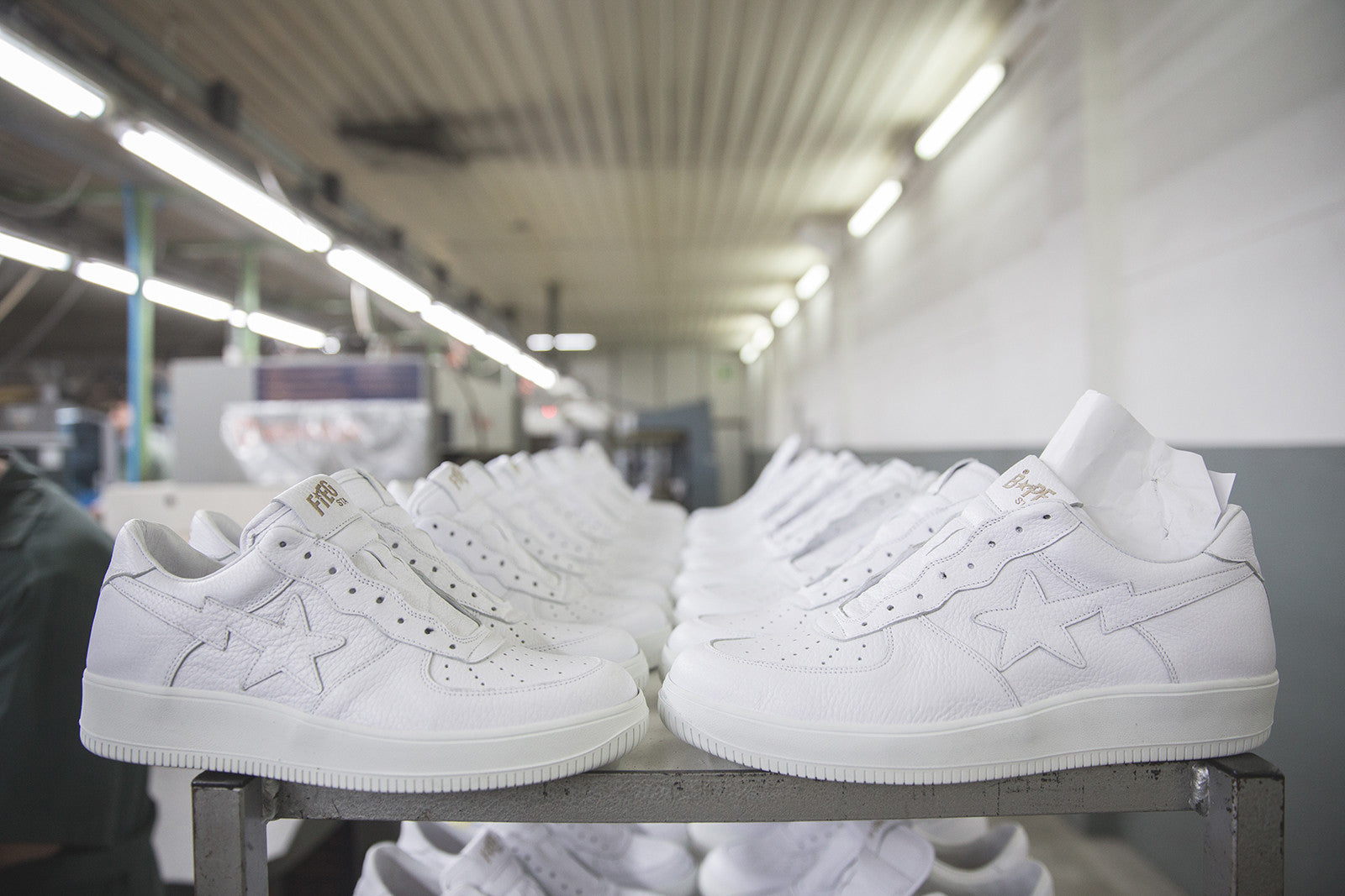 The Making of the Ronnie Fieg x A Bathing Ape Bapesta