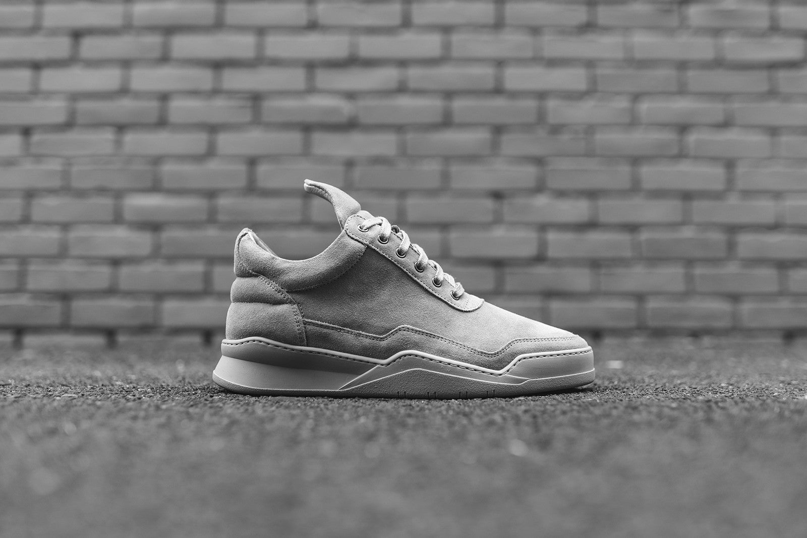 Filling Pieces Low Top Ghost - Grey