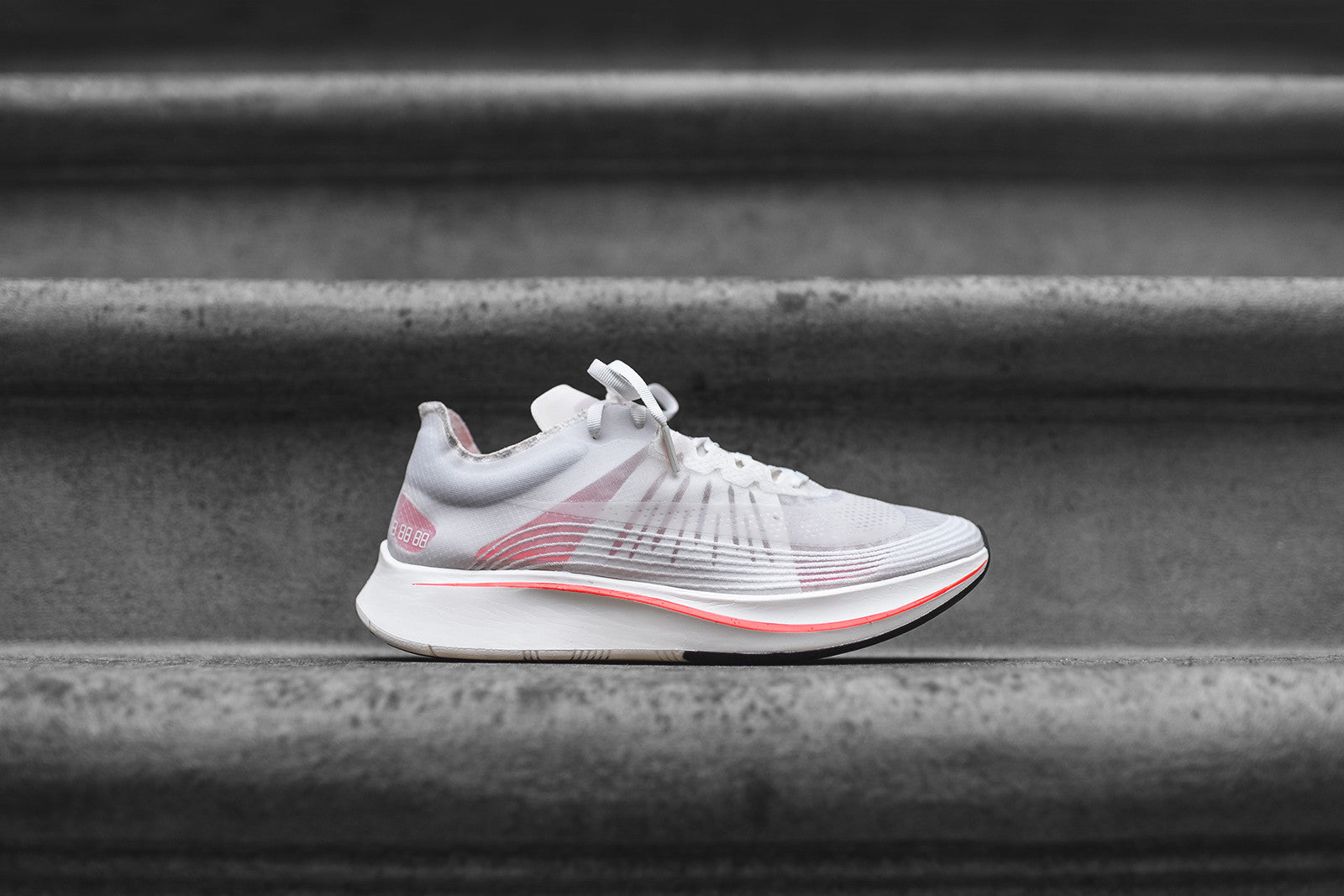 NikeLab Zoom Fly SP - White / Sail / Crimson