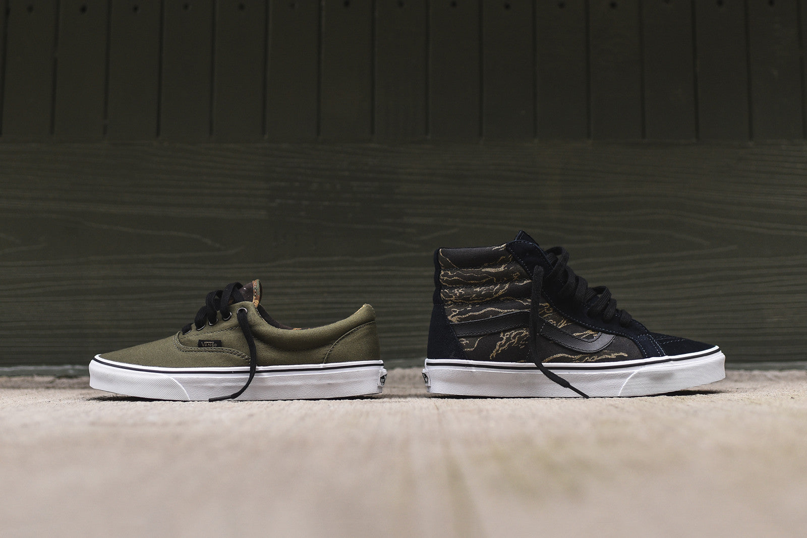 Vans Sk8-Hi Reissue & Era Tiger Camo Pack