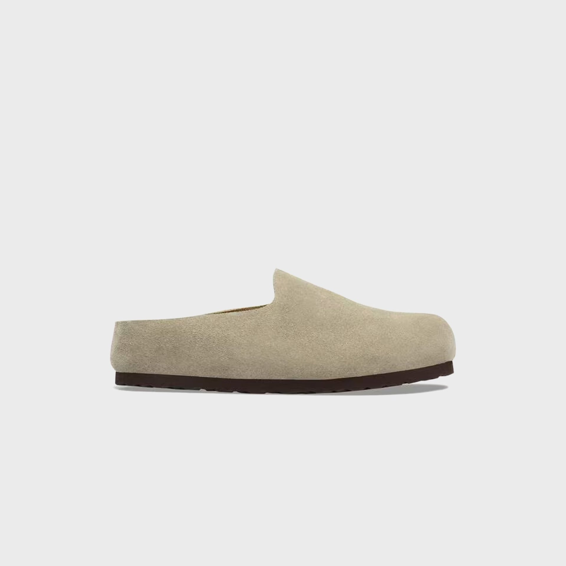 Birkenstock Amsterdam Wrapped Suede - Taupe