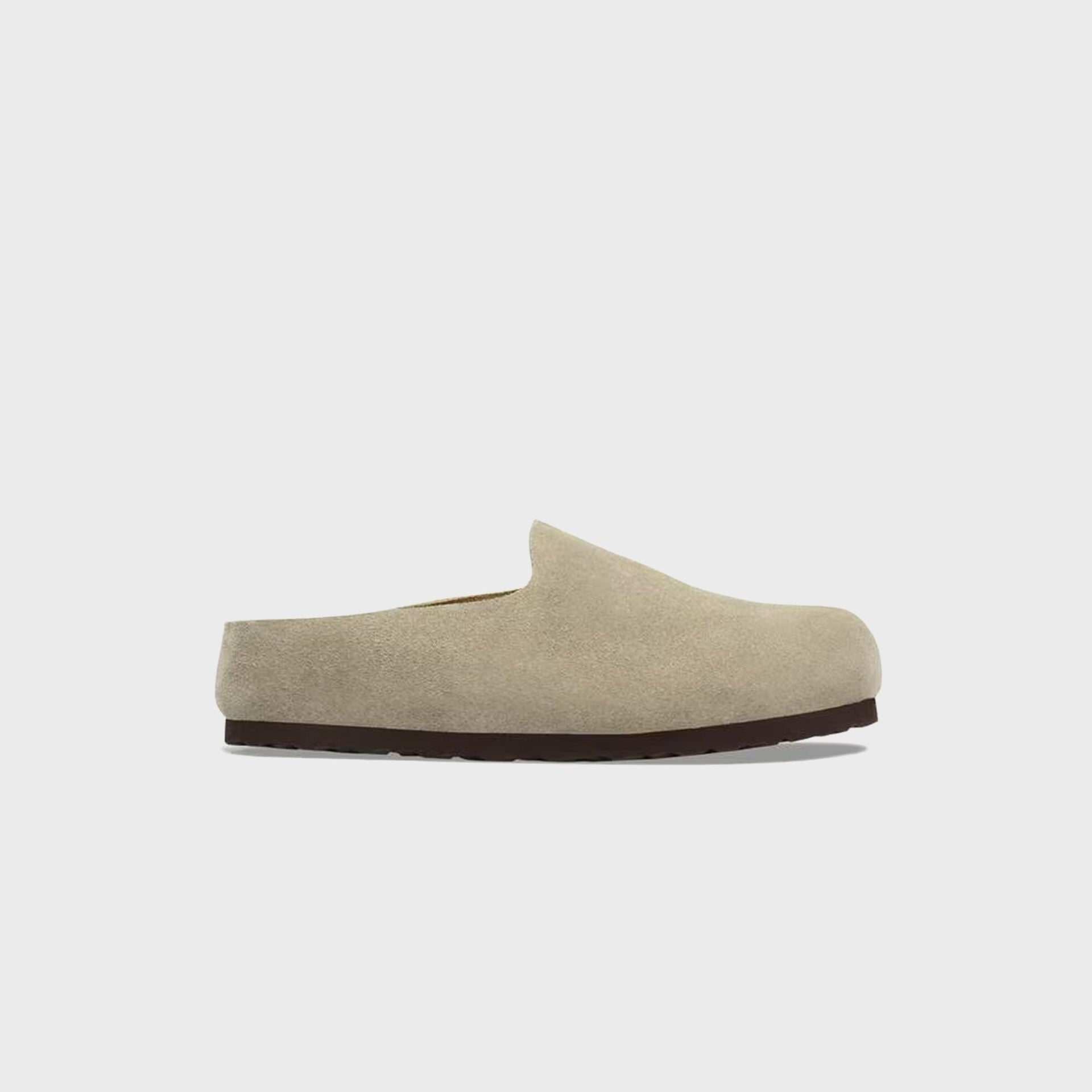 Birkenstock Amsterdam Wrapped Suede - Taupe
