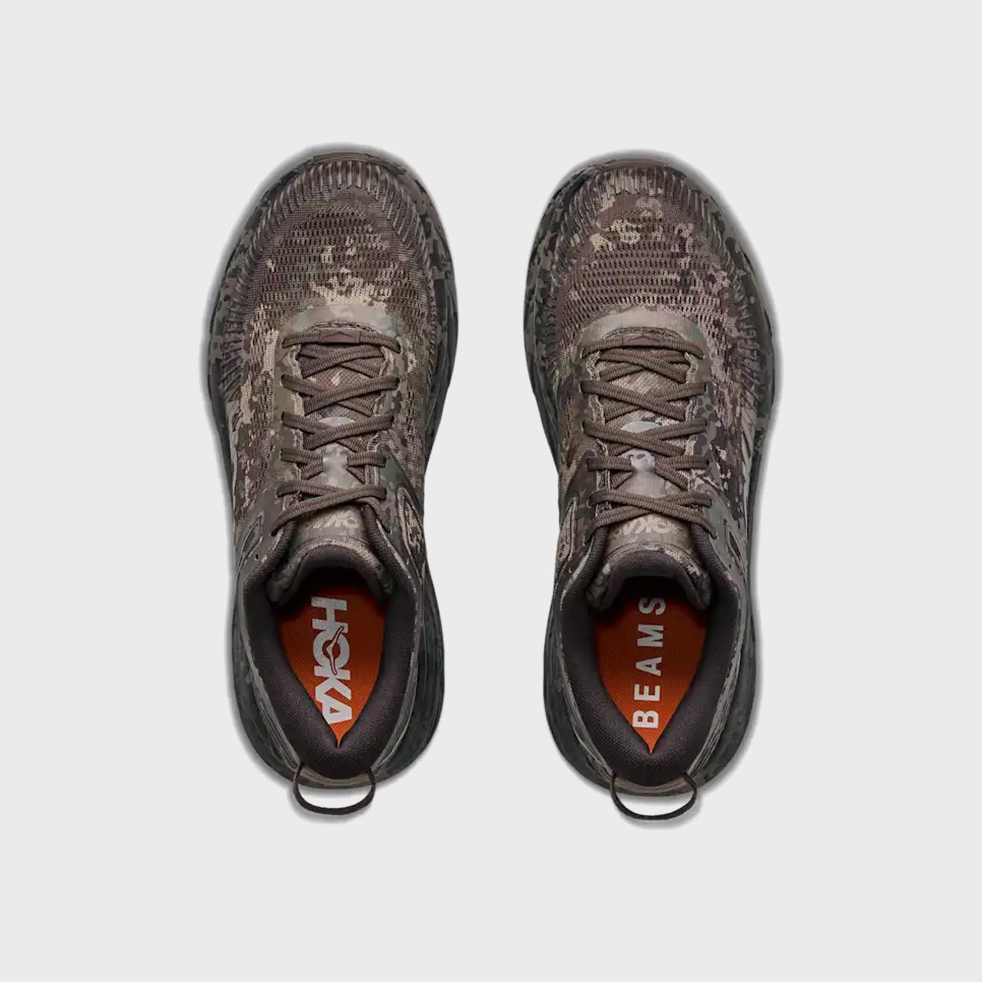HOKA x BEAMS Bondi 7 - Chestnut / Black Bean