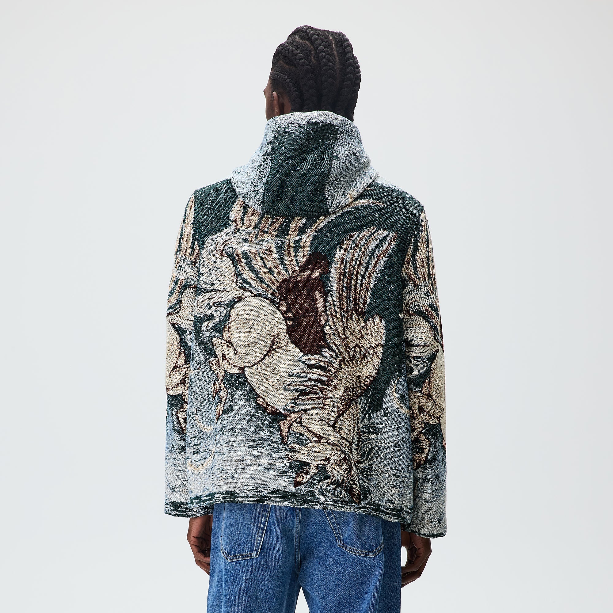 最終値下げ25aw kith Tapestry Selfridge Hoodie Kith Braden Tapestry Full Zip Hoodie - Waffle – Kith UK