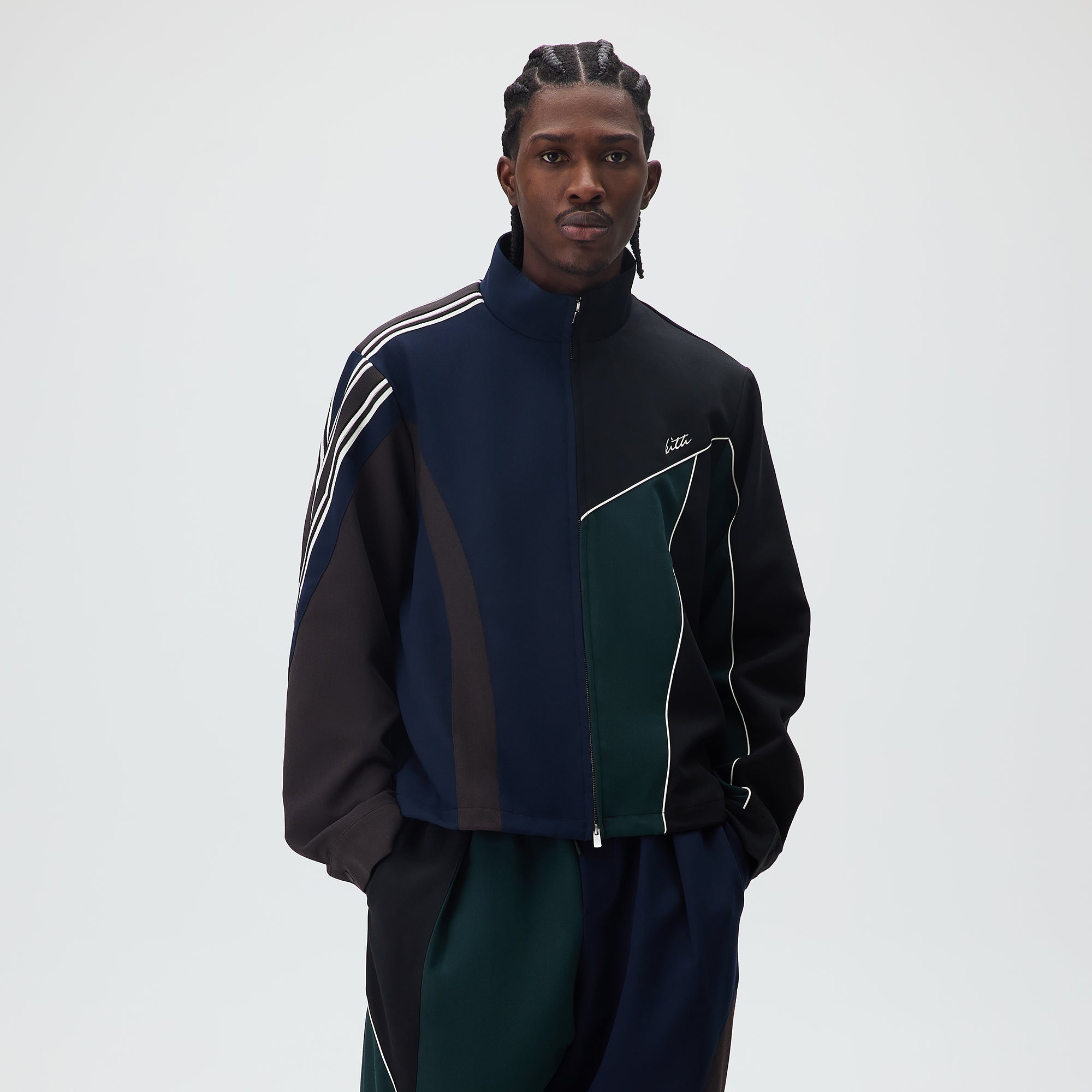 Kith Combo Madison Track Jacket - Nocturnal – Kith UK
