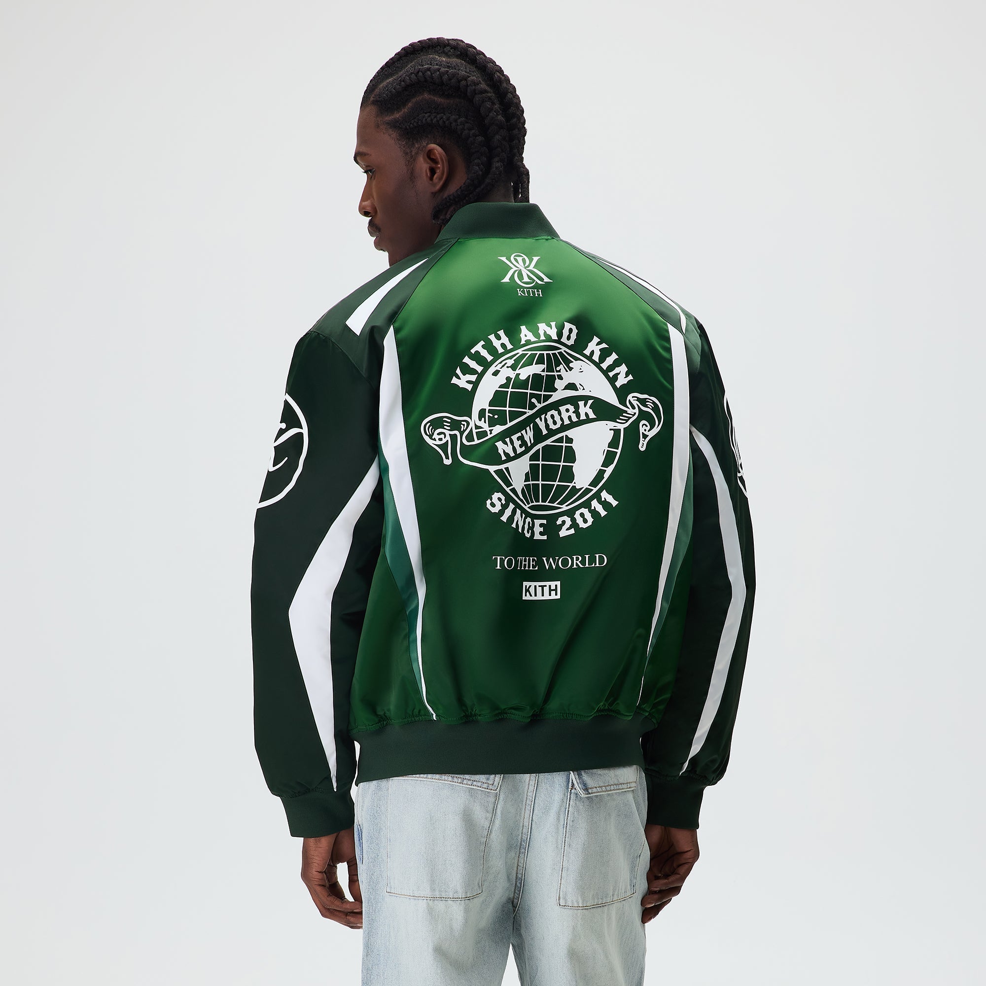 Kith Roy Racing Nylon Bomber Jacket - Stadium – Kith UK