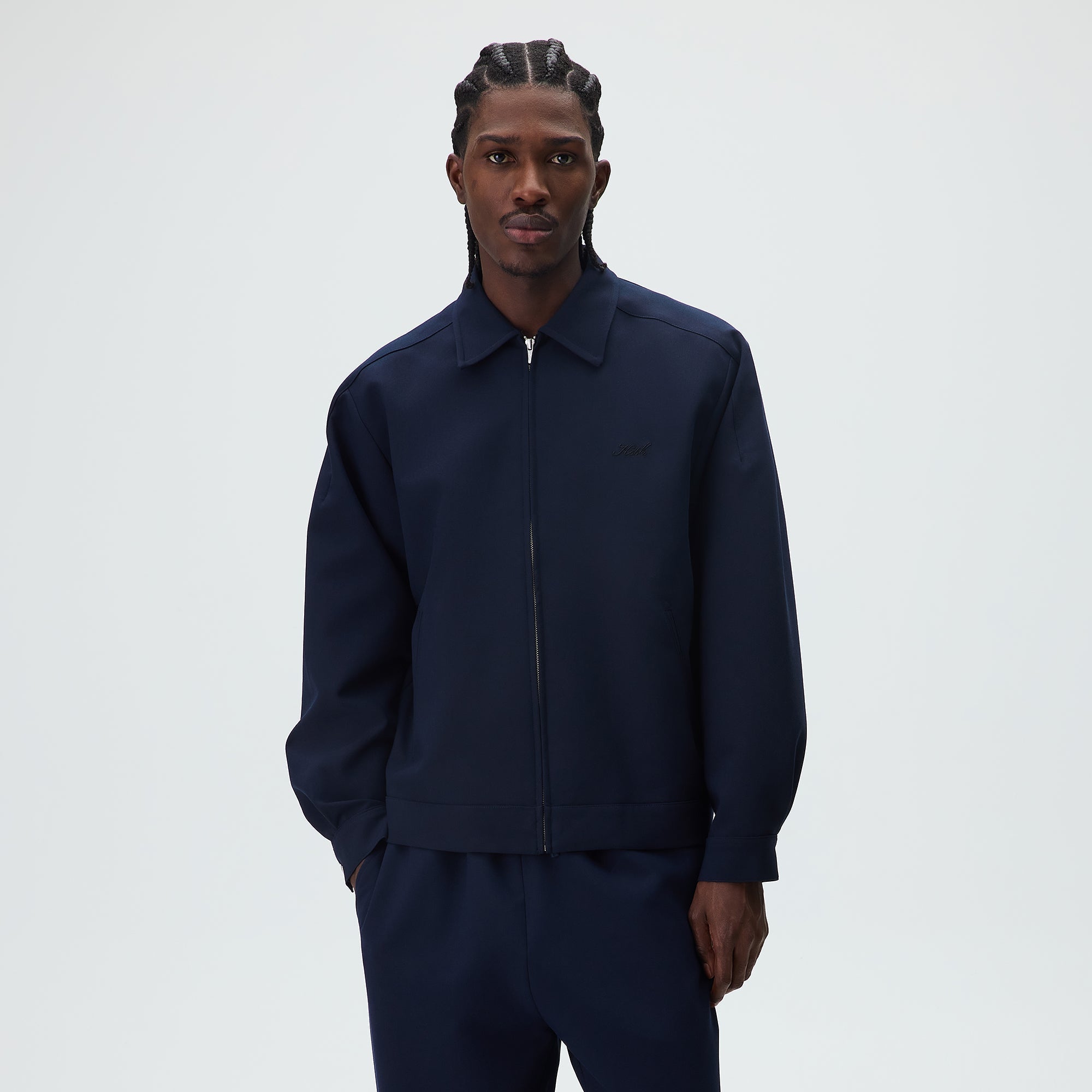 Kith Midweight Double Weave Huron Jacket - Nocturnal – Kith UK