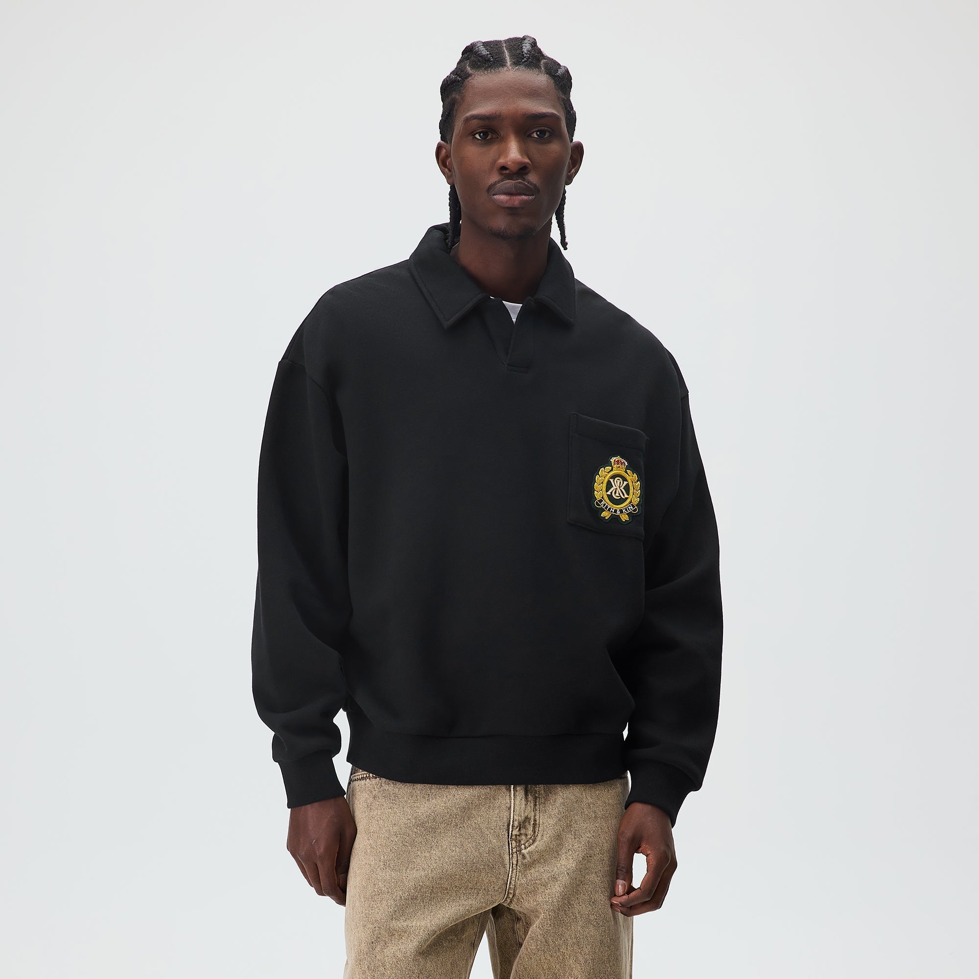 Kith Quinn Tee - Black – Kith UK