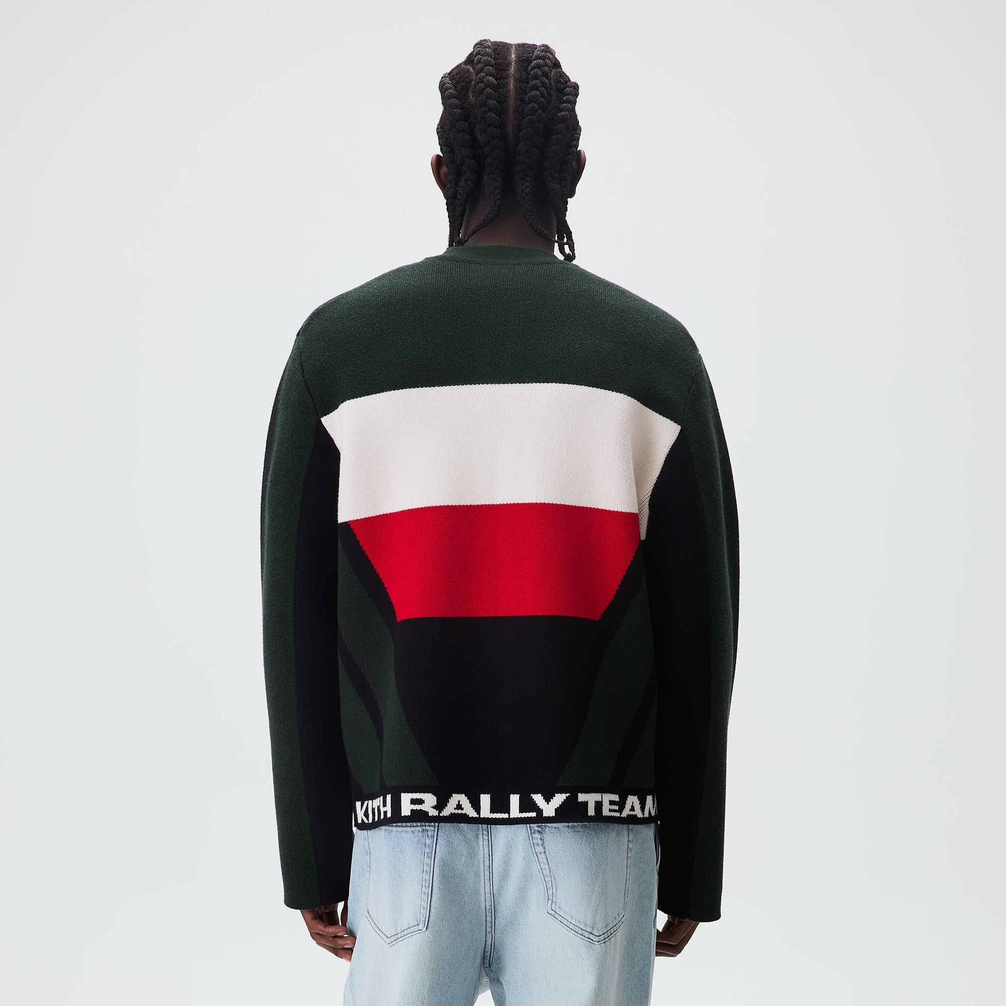 Kith Knit Moto Full Zip Jacket - Stadium – Kith UK