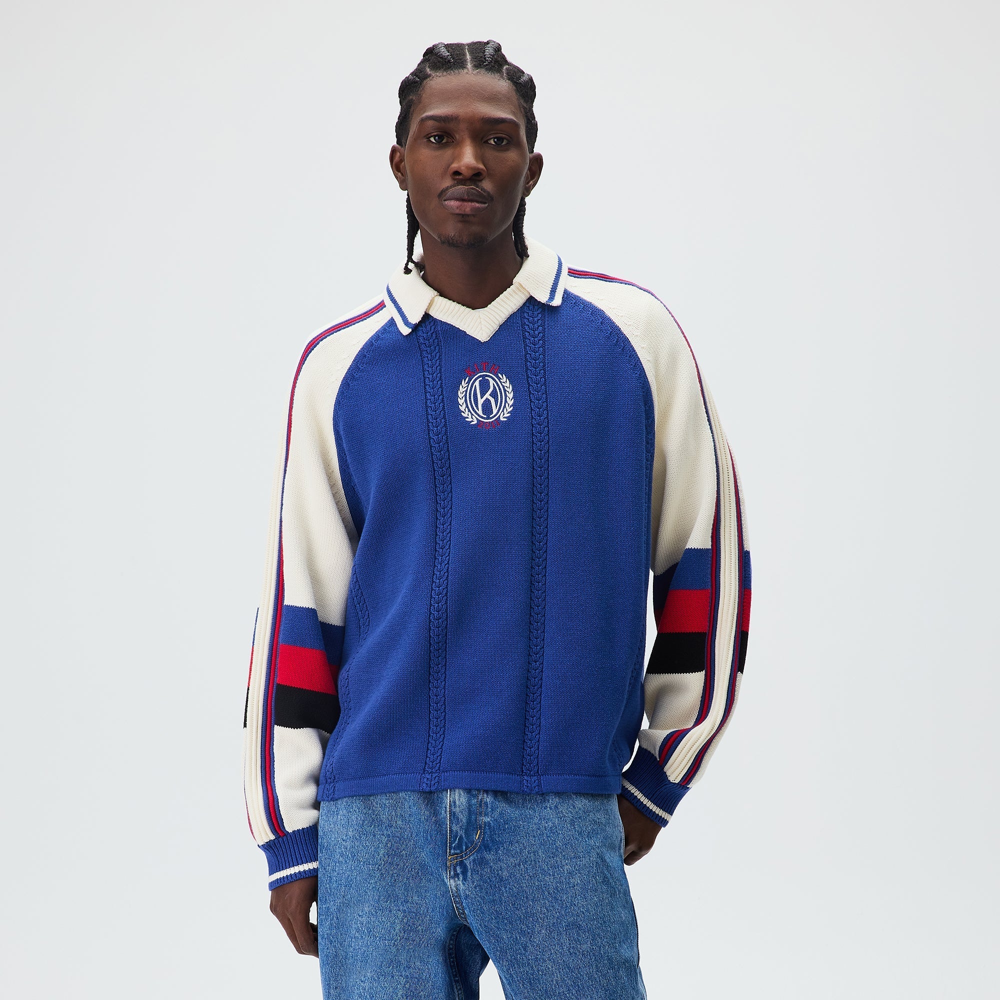 Kith Brush Vintage Boxy Alex Tee - Nocturnal – Kith UK