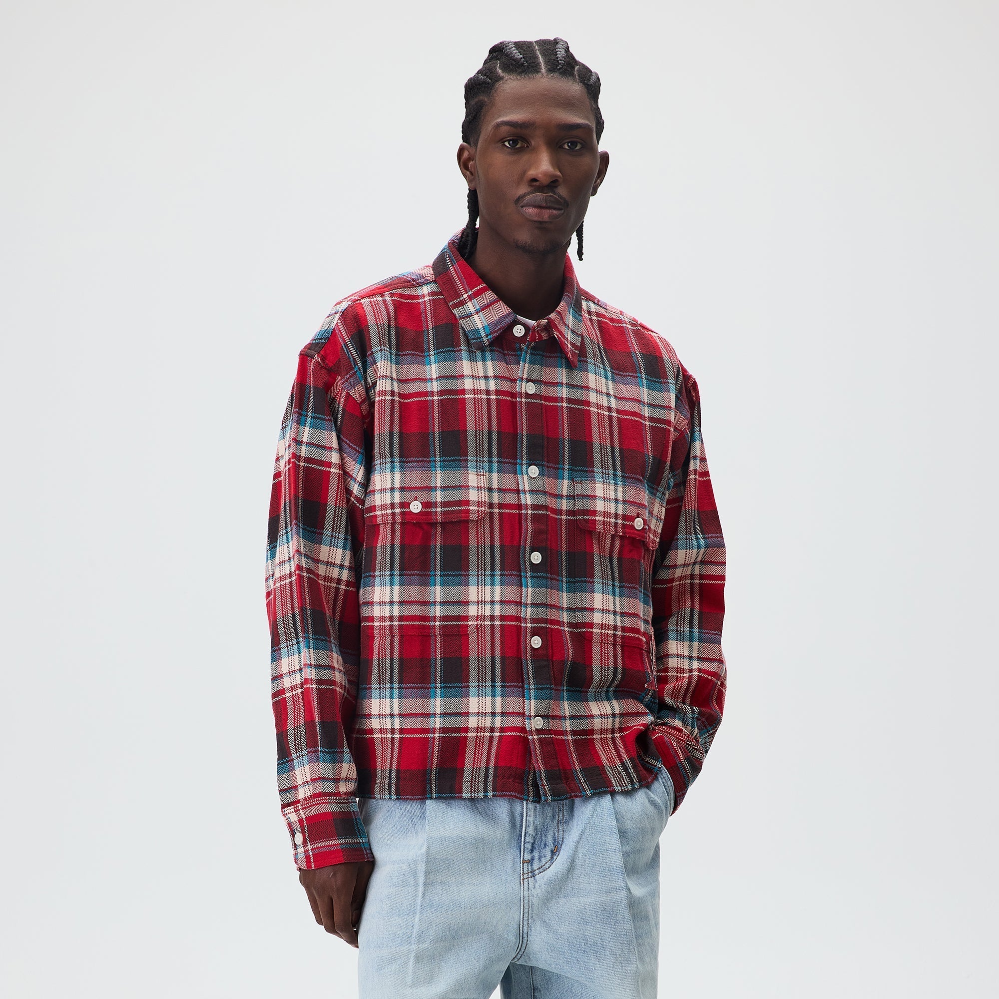 トップス Kith Plaid Henson Button Down Shirt Kith Plaid Henson Button Down Shirt - Might – Kith UK