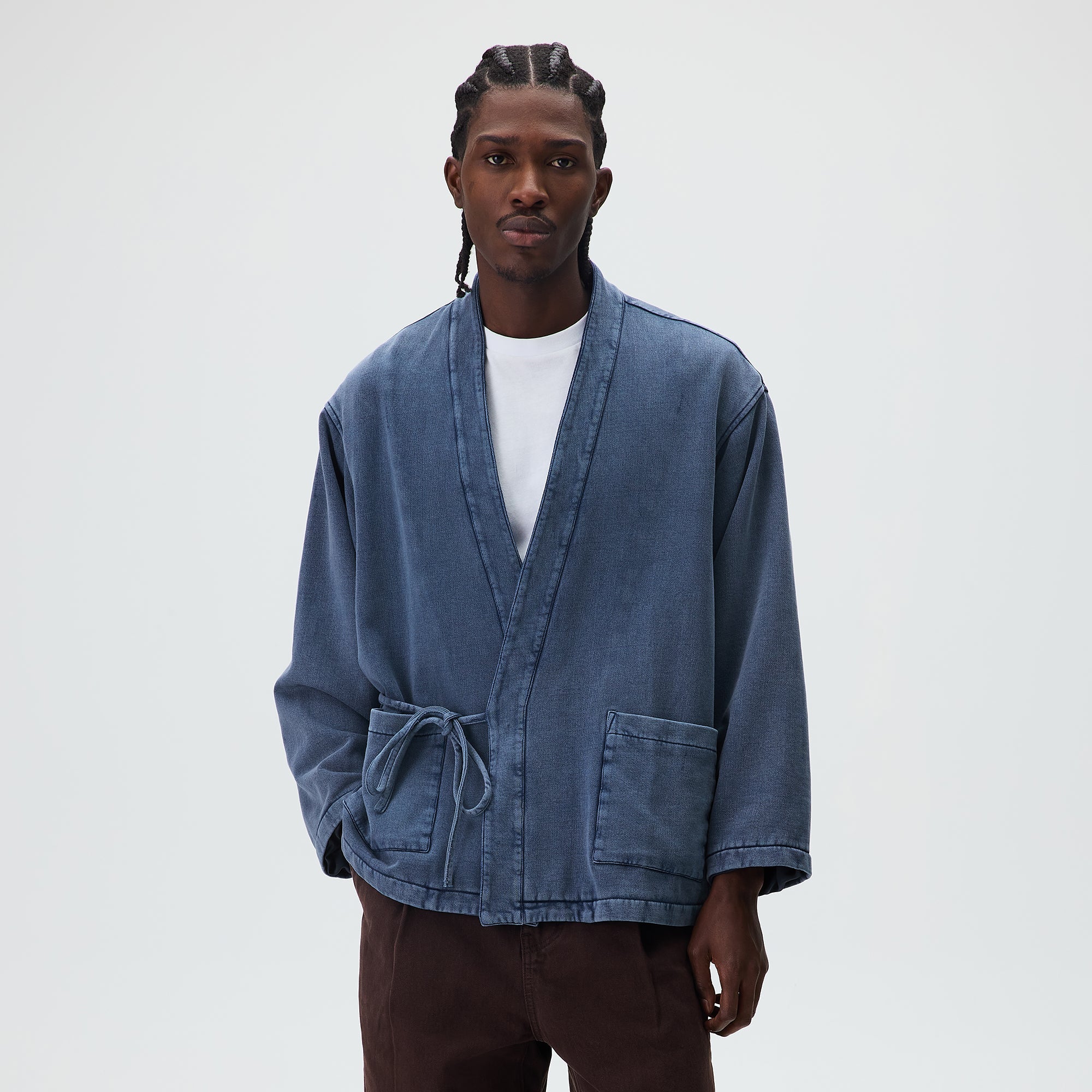 Kith Indigo Fleece Karter Gi Jacket - Vast – Kith UK