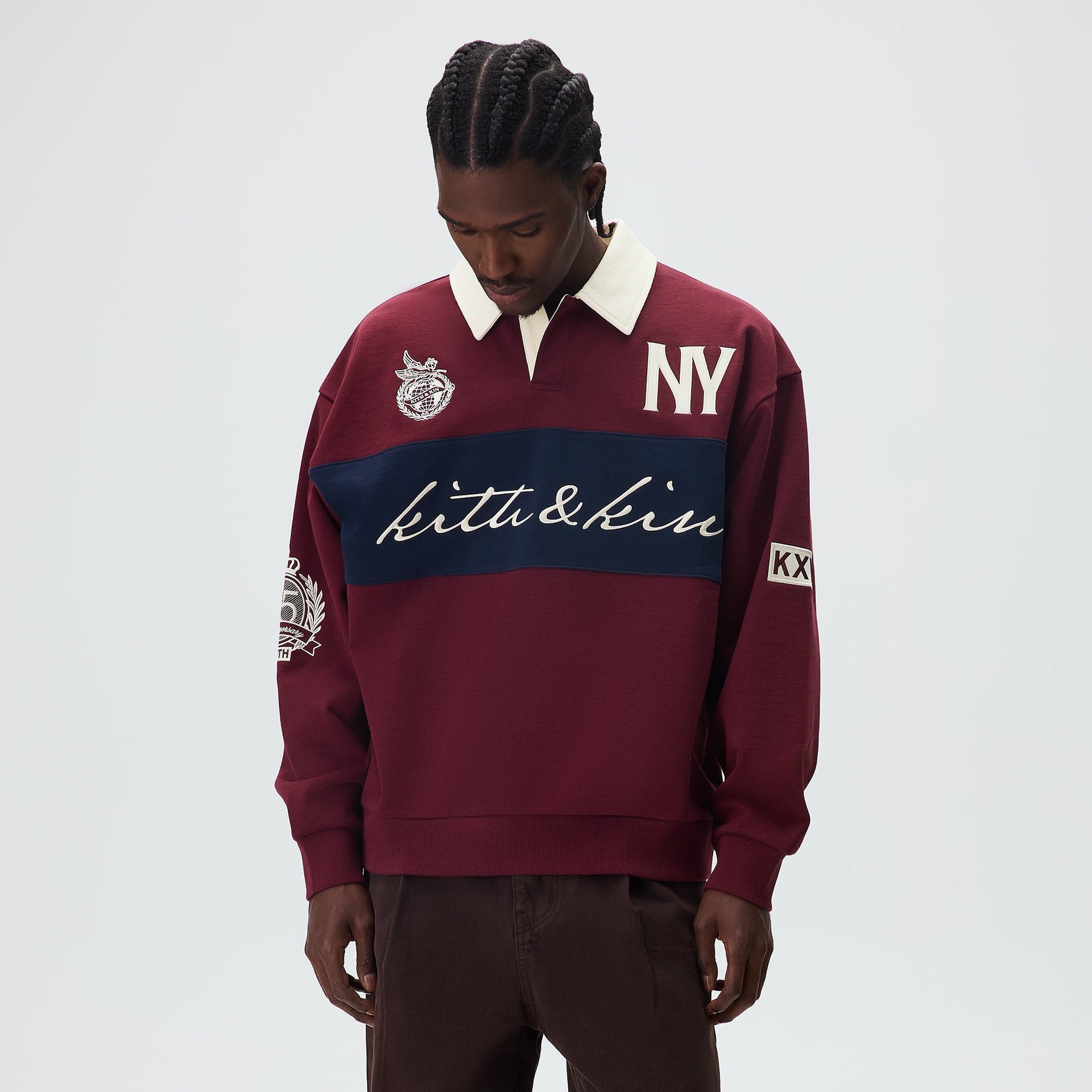 Kith Autograph Nelson Rugby Pullover - Magma