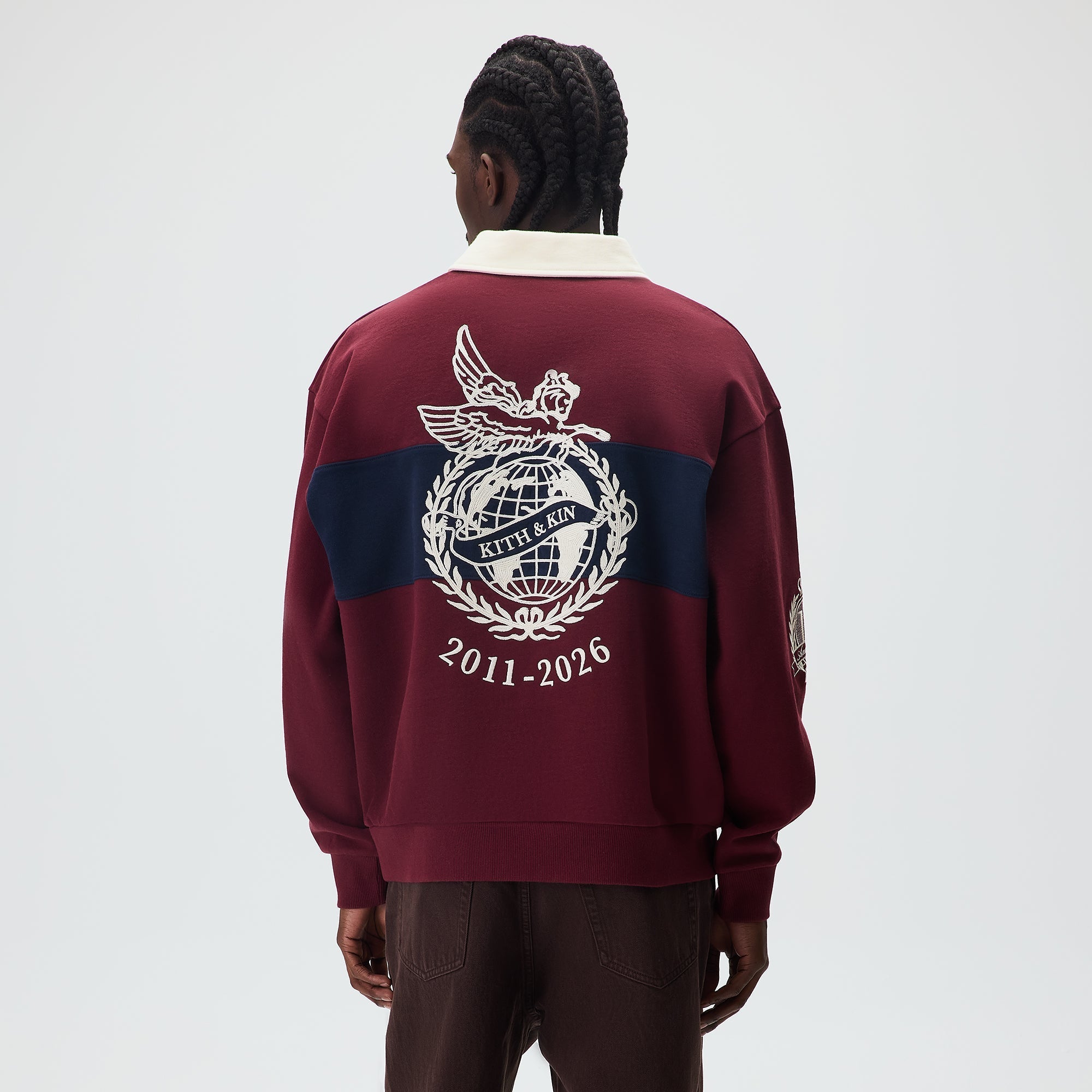 Kith Autograph Nelson Rugby Pullover - Magma – Kith UK