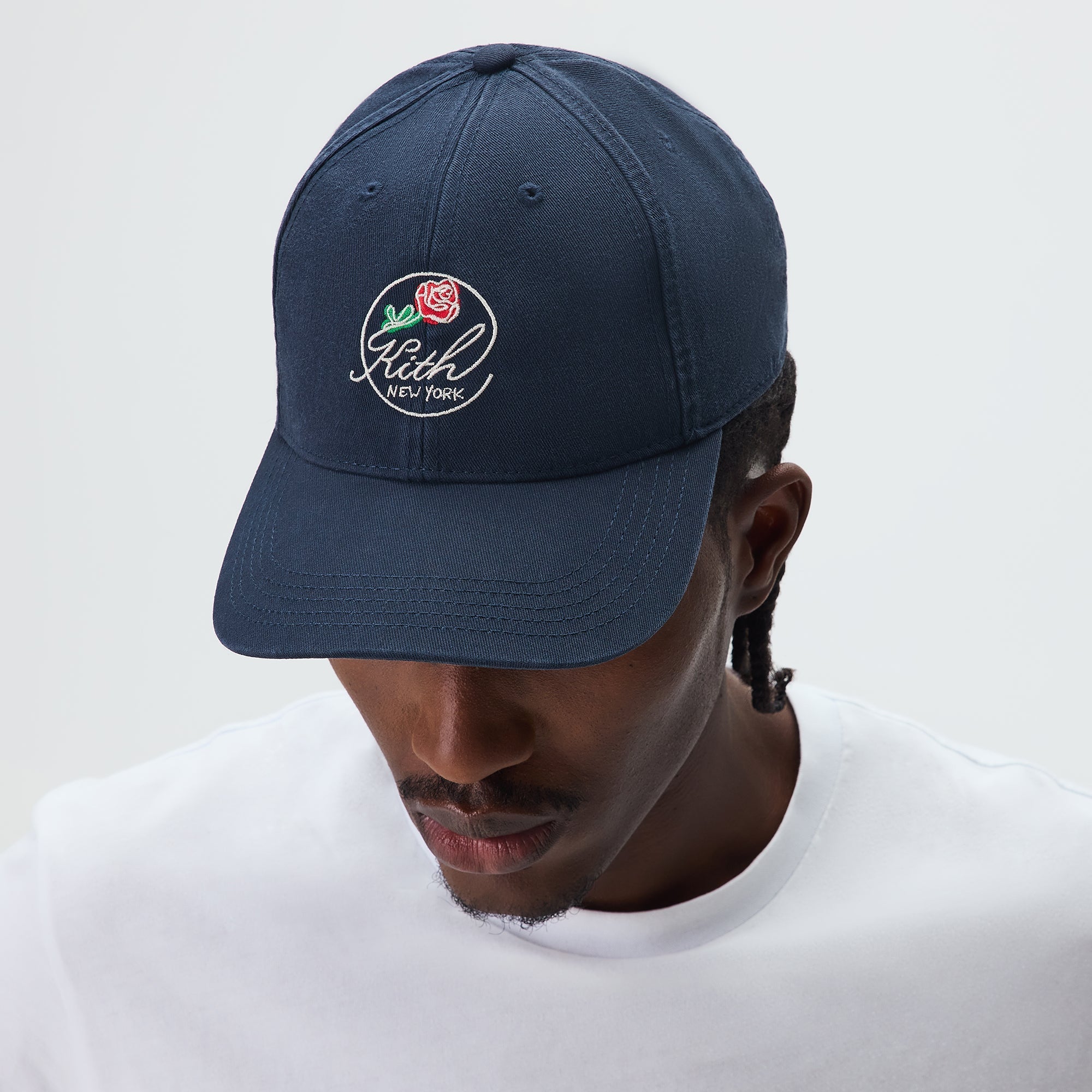 Kith Washed Twill Aaron Classic Cap - Nocturnal – Kith UK