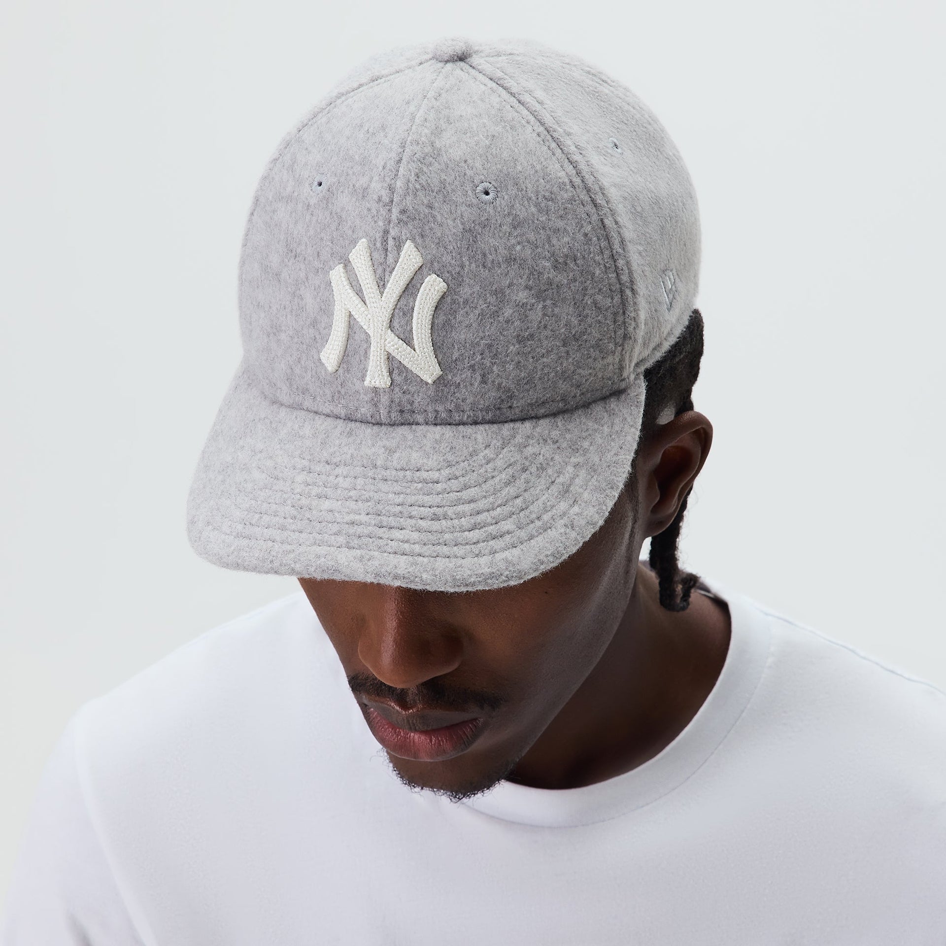 Kith & New Era for the New York Yankees Wool Flannel Blend 59FIFTY Low Profile Fitted Cap - Atom