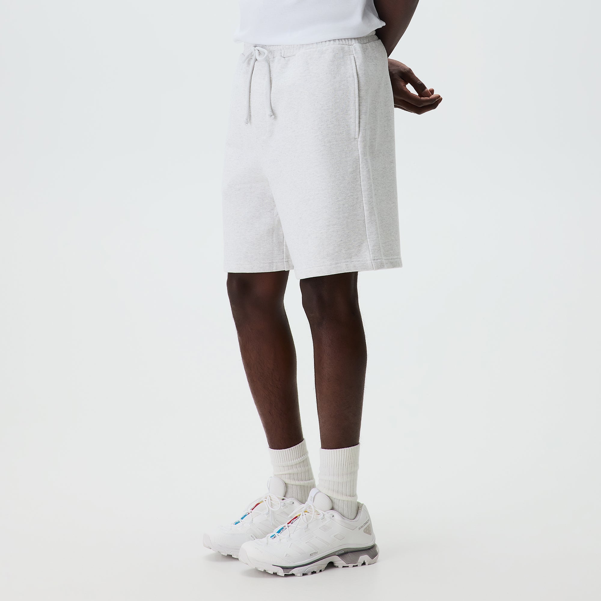 Kith Curtis Short - Light Heather Grey – Kith UK