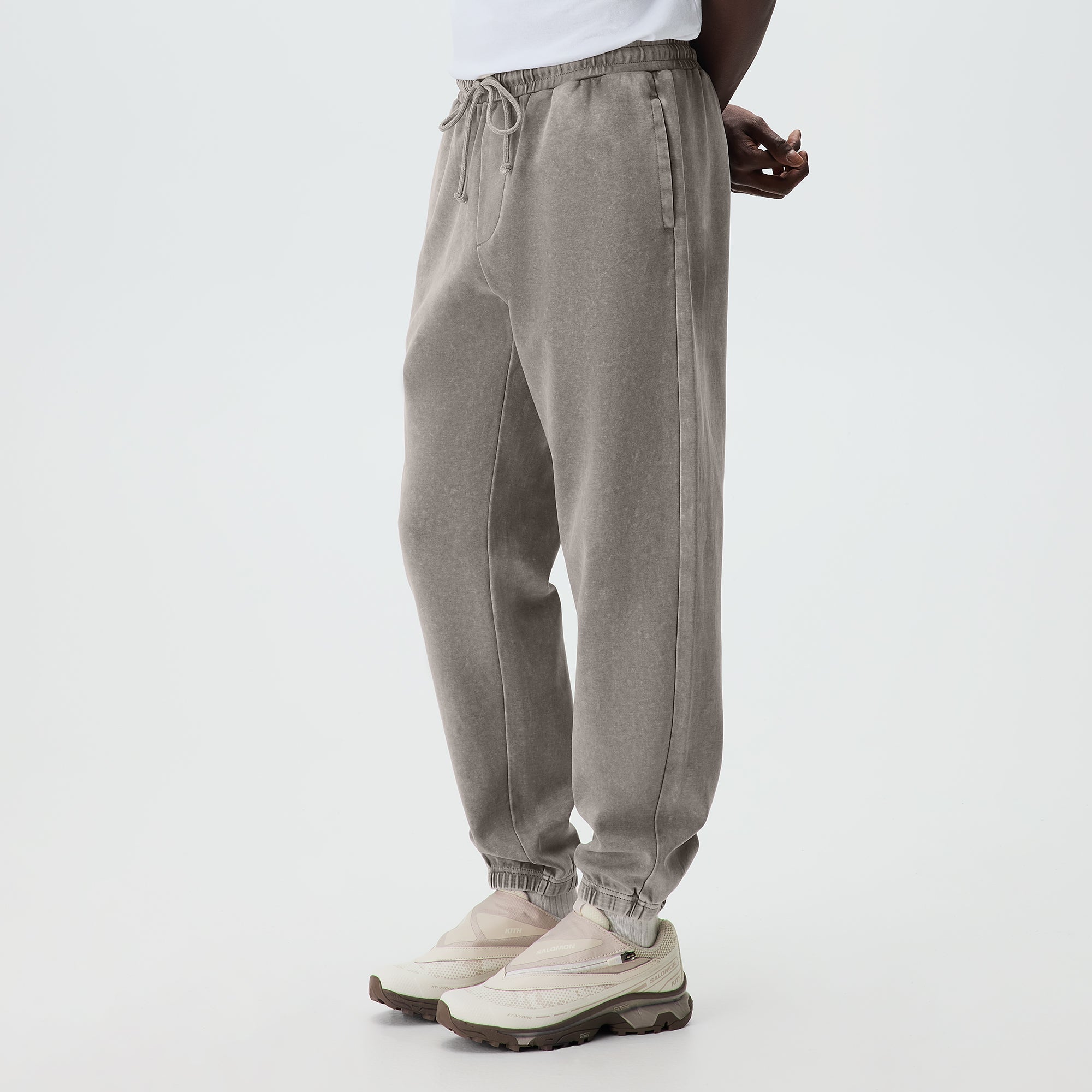 Kith Interlock Williams I Sweatpant - Storm – Kith UK