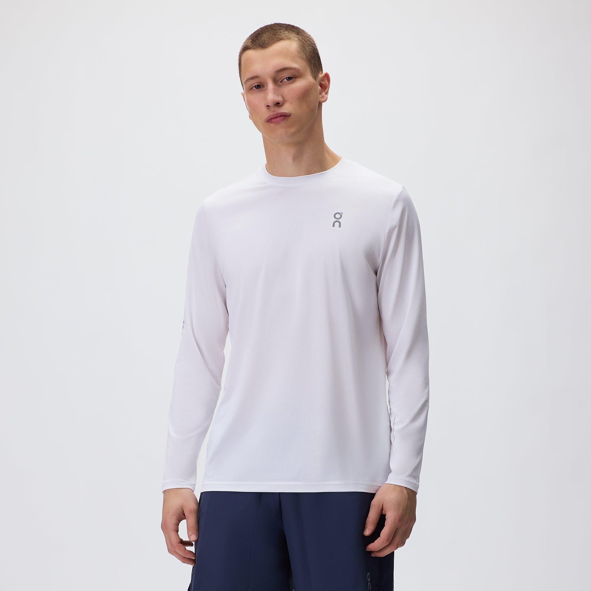 Kith for On Core Long Sleeve Tee - Brilliant White – Kith UK