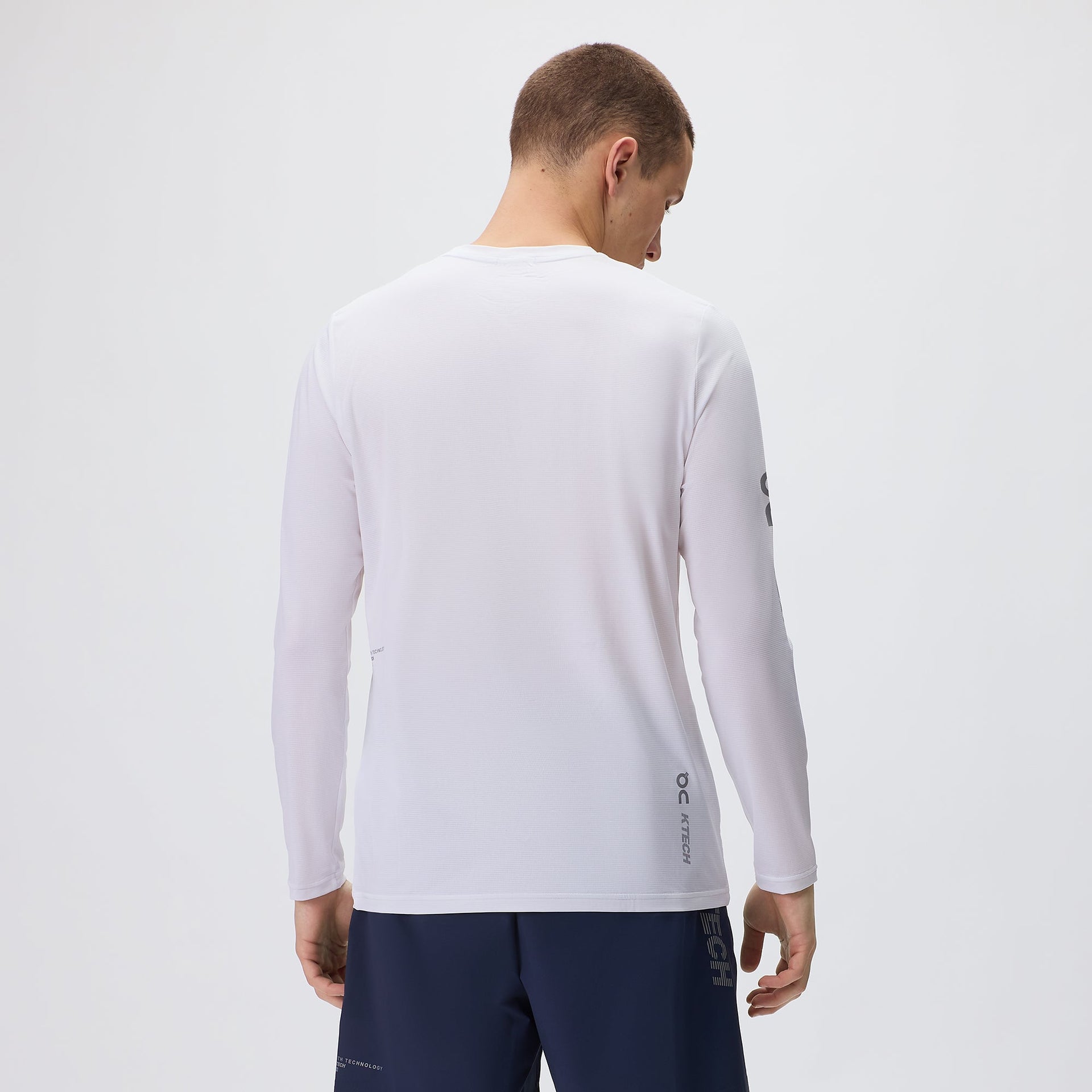 Kith for On Core Long Sleeve Tee - Brilliant White