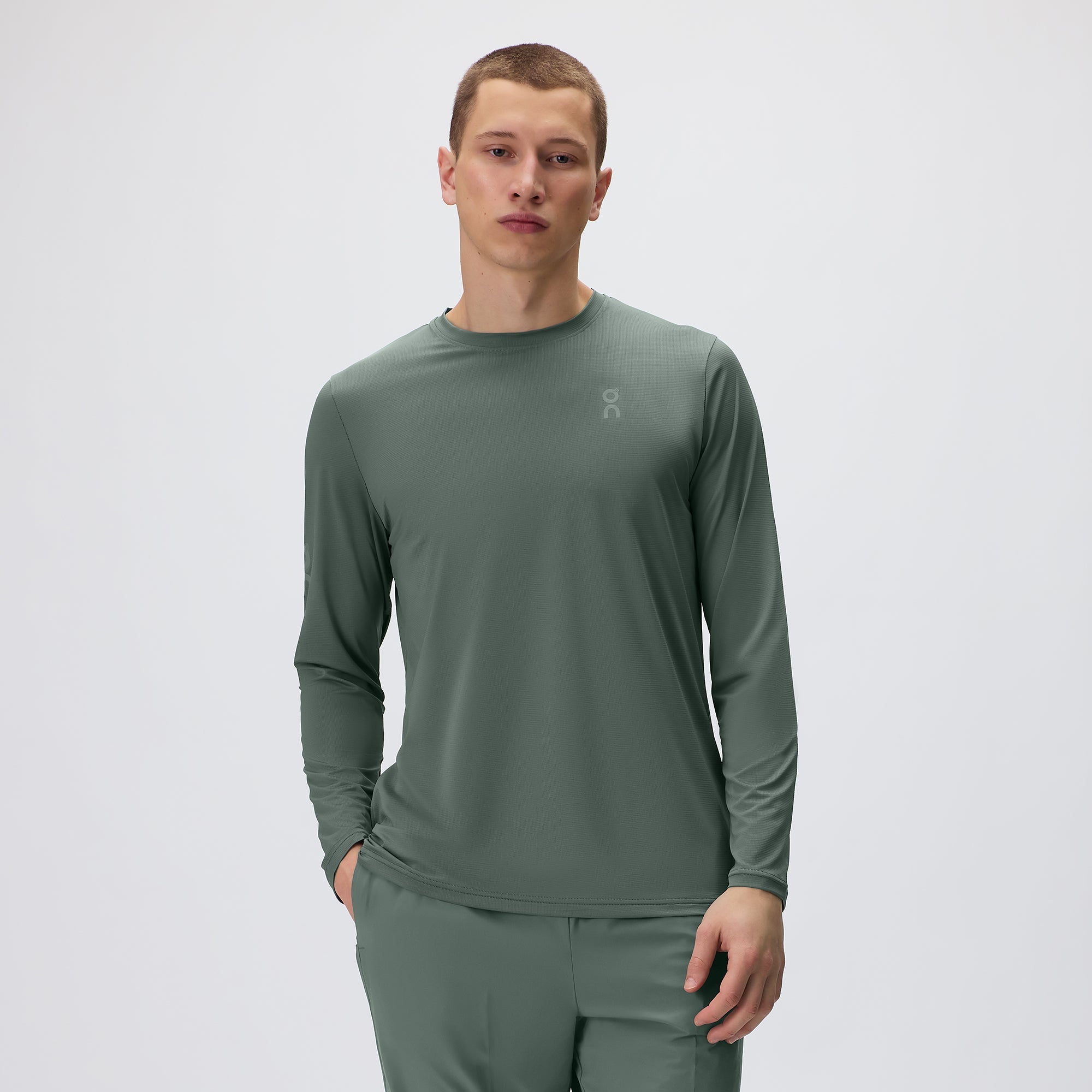 Kith for On Core Long Sleeve Tee - Olive – Kith UK