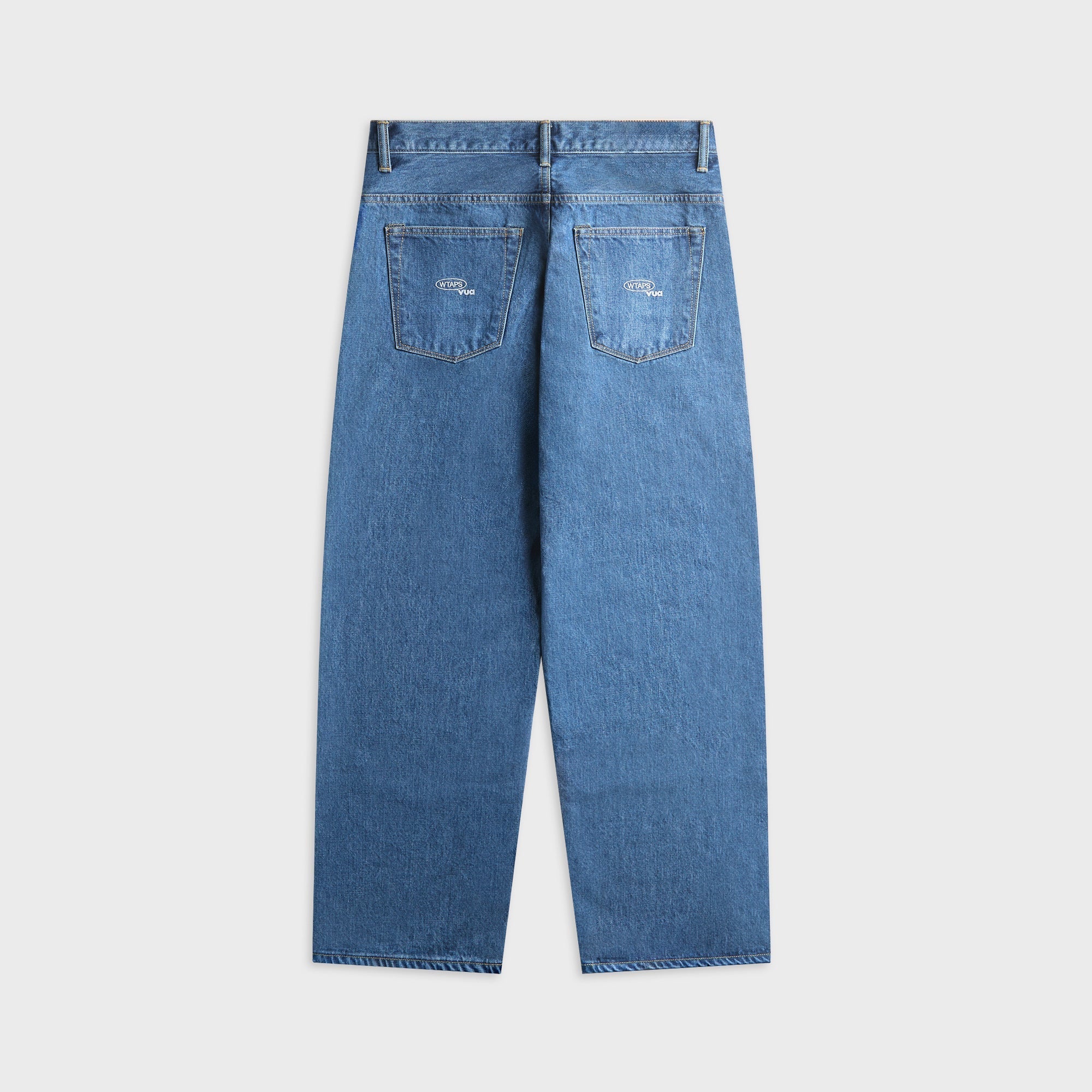 WTAPS Blues Straight Cotton Denim Trouser - Indigo – Kith UK