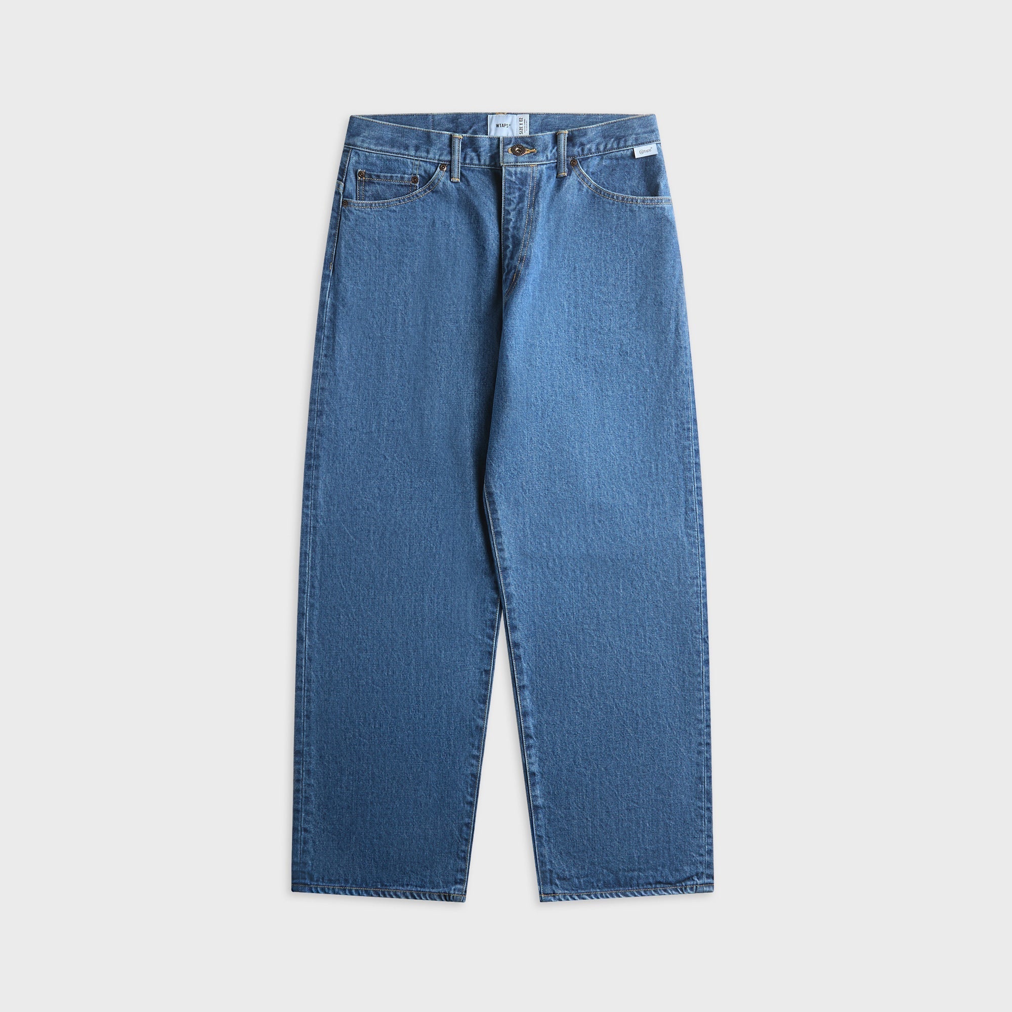 WTAPS Blues Straight Cotton Denim Trouser - Indigo – Kith UK