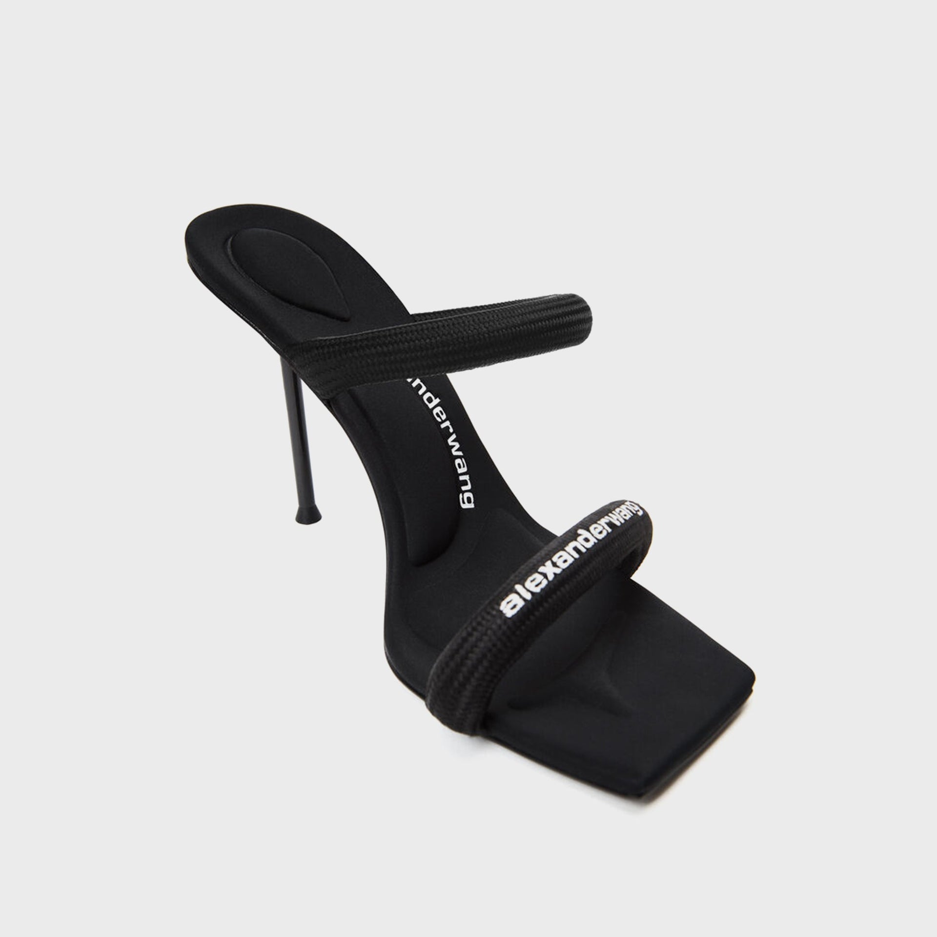 Alexander Wang Julie Tubular Webbing Sandal - Black