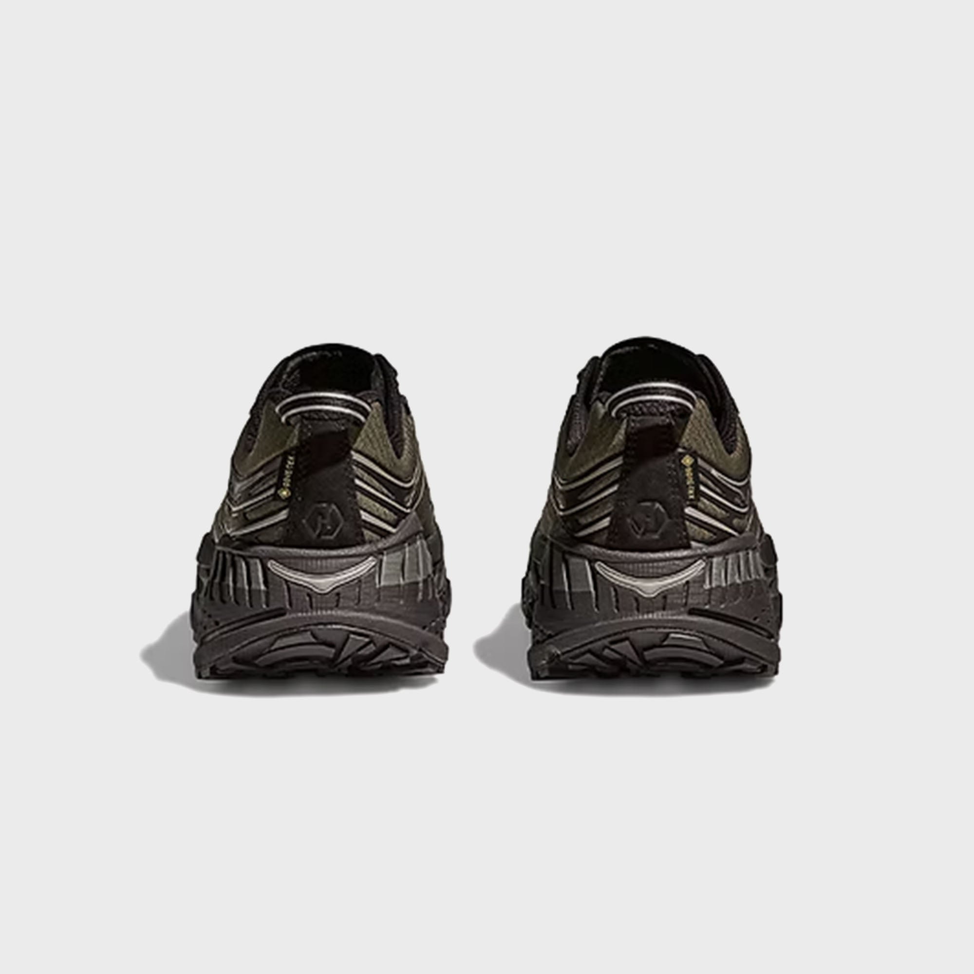 HOKA x Haven Stinson Evo GTX - Jet Black / Tarmac – Kith UK