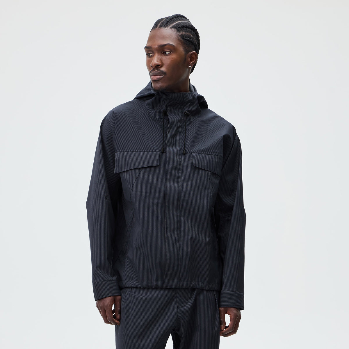 &Kin Tropical Wool Gael Parka - Nocturnal - PH