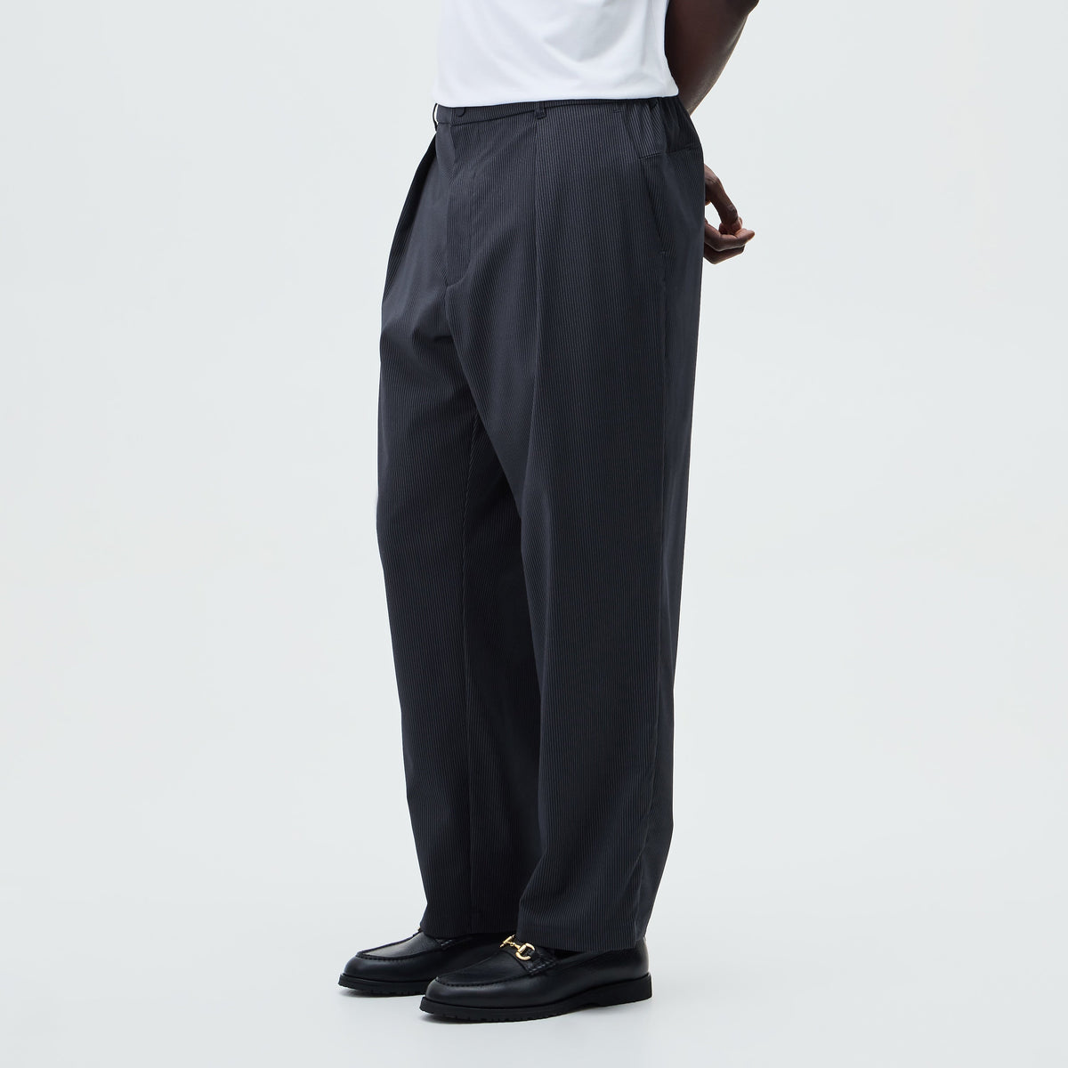 &Kin Tropical Wool Idris Pant - Nocturnal - PH