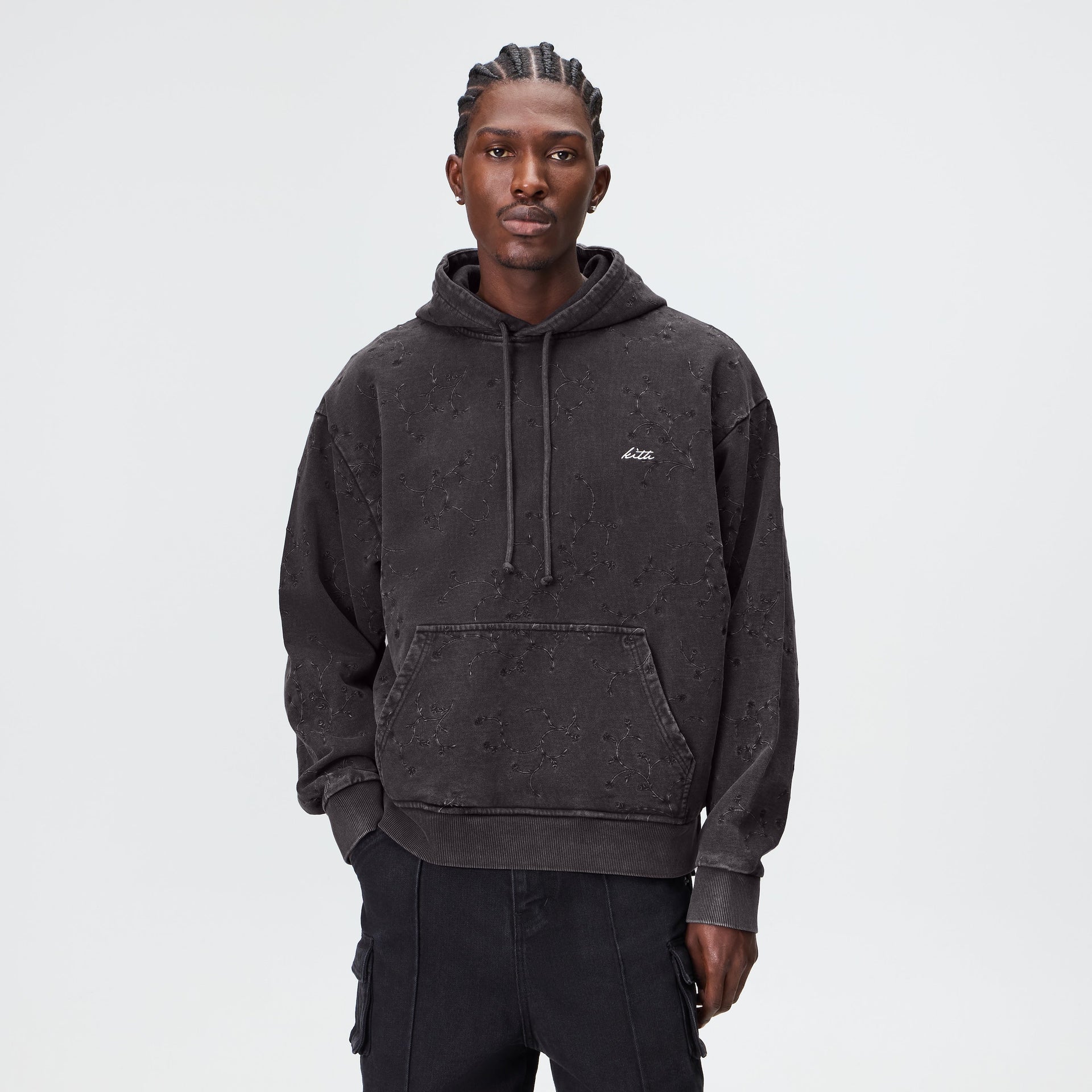 Kith Rose Ivy Nelson Hoodie - Black