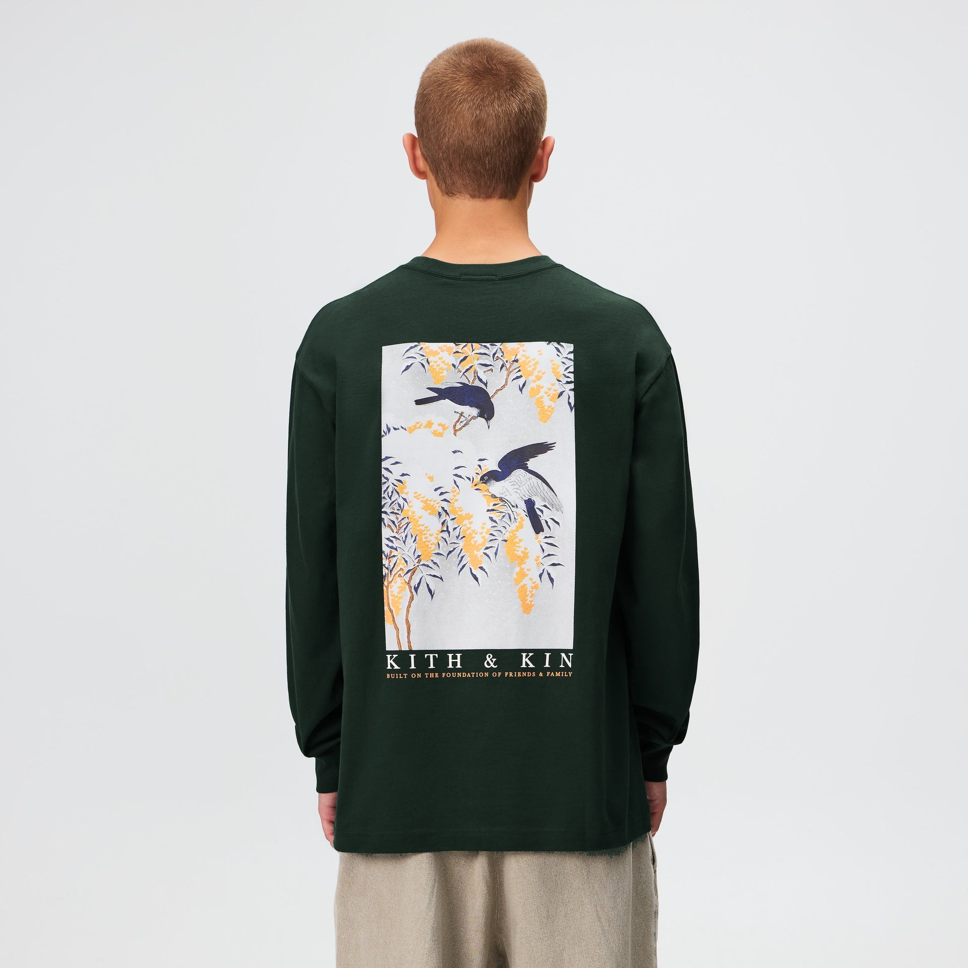 Kith Winter Tailbird Long Sleeve Pocket Tee - Stadium - PH