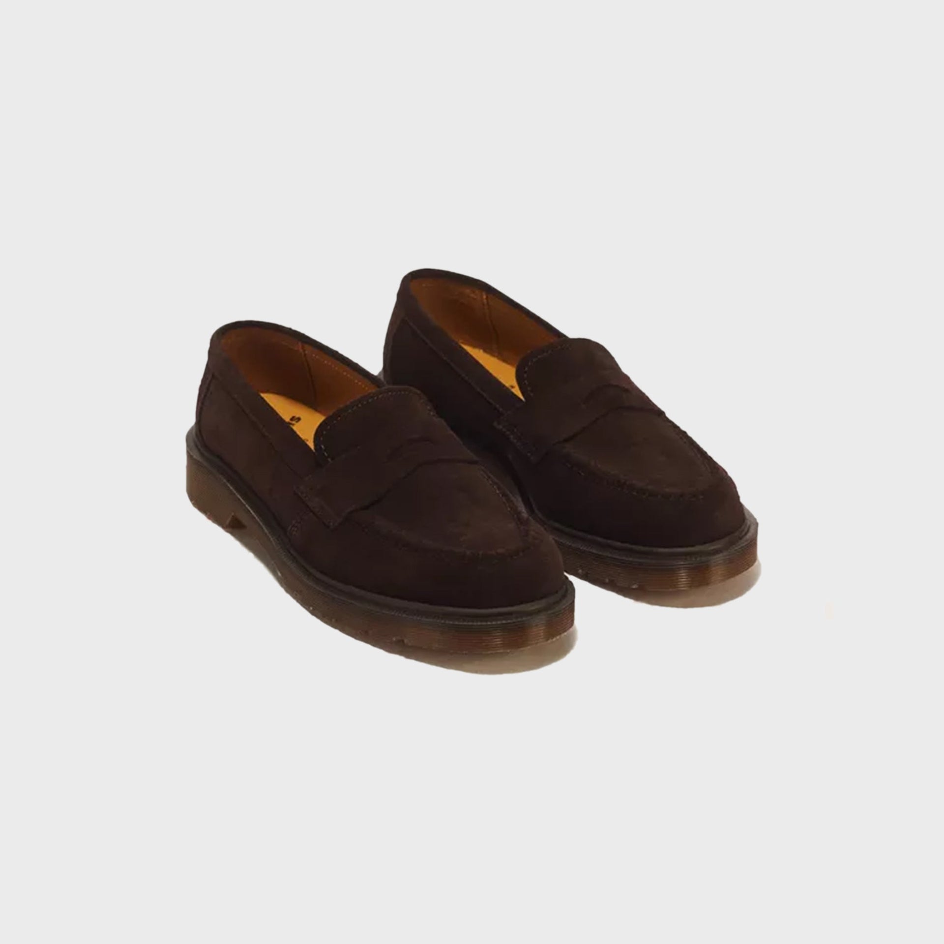 Dr. Martens Delapre Repello Calf Suede MB Penny Loafer - Brown