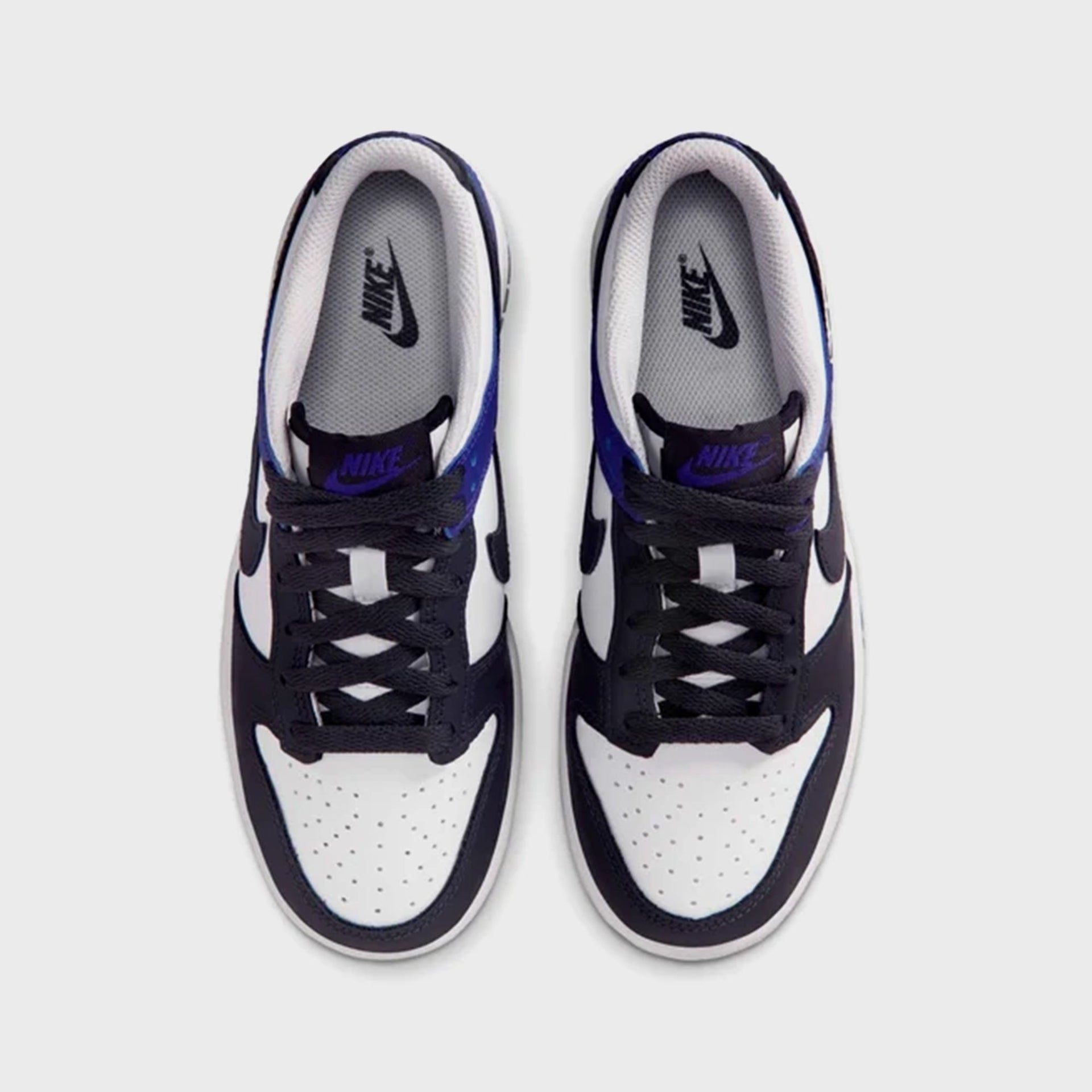Nike Dunk Low - White / Dark Smoke Grey / Deep Night
