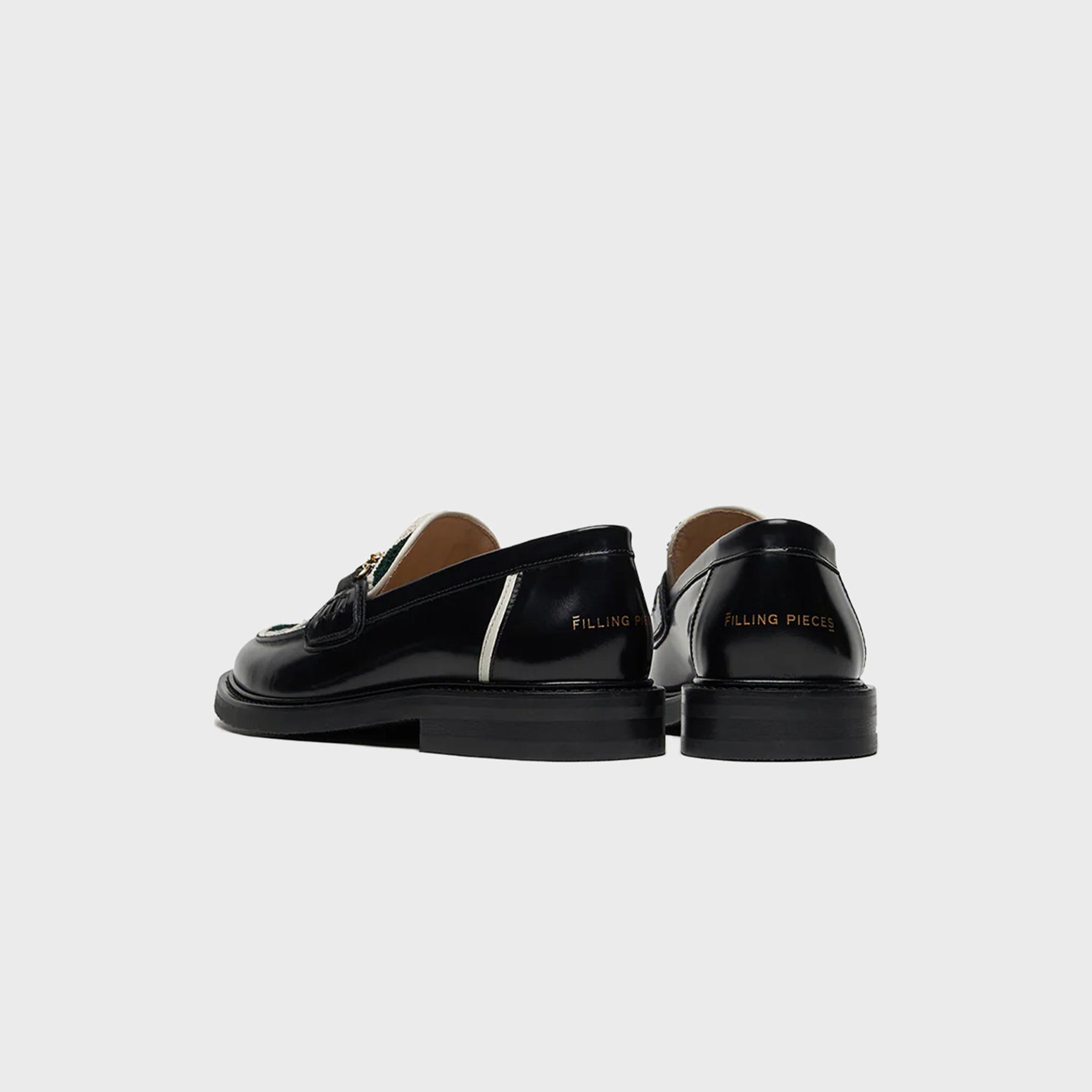 Filling Pieces Loafer - Gowtu Black / White