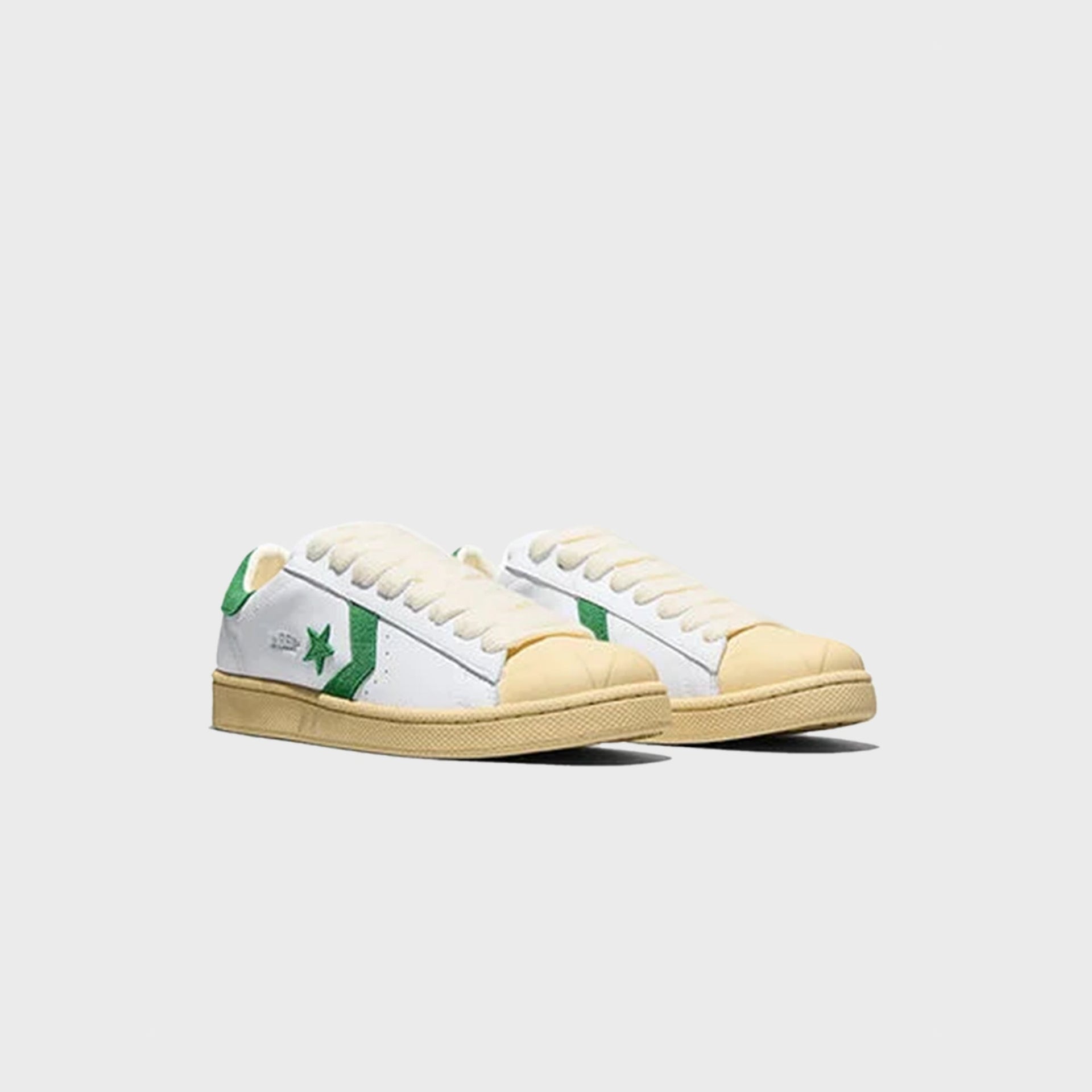 Converse x GOLF le FLEUR* Pro Leather - White / Amazon / Natural Ivory