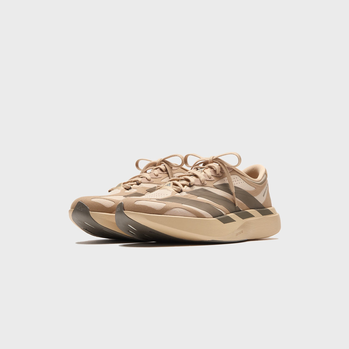 adidas Adizero Evo SL Exo Suede - Magic Beige / Cargo Brown / Cardboard