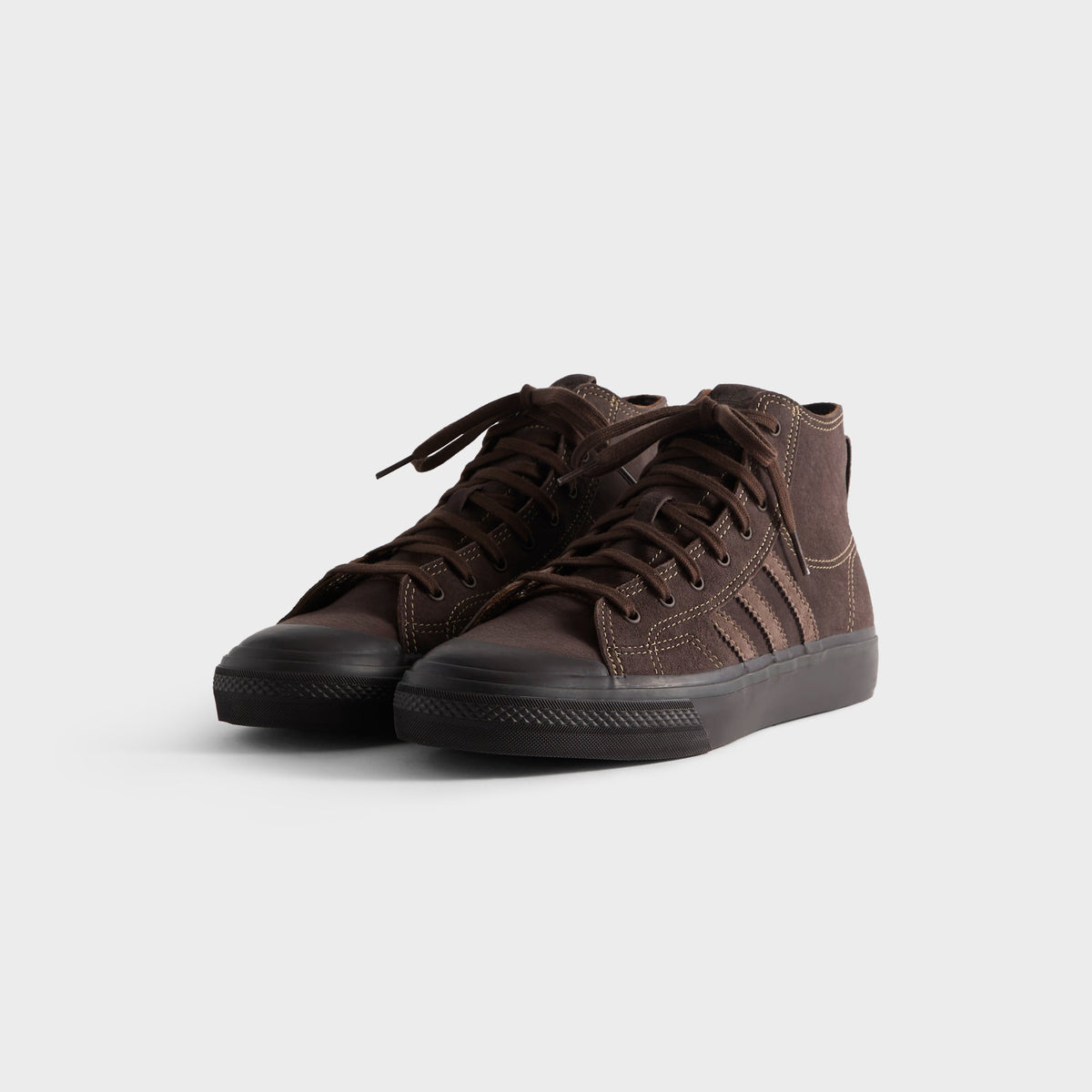 Kith Classics for adidas Originals Nizza Hi - Brown / Aurora Coffee