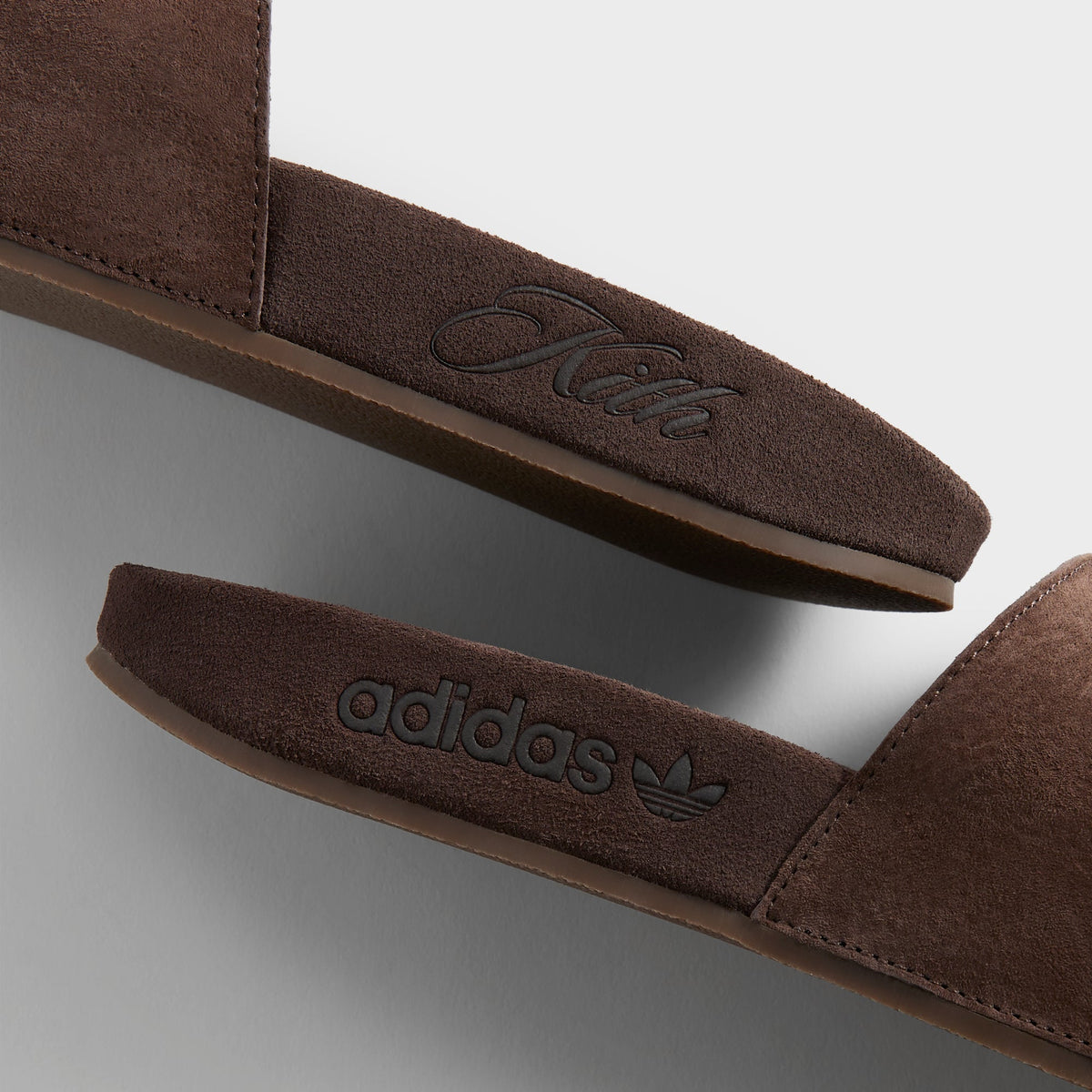 Kith Classics for adidas Originals Adilette - Brown