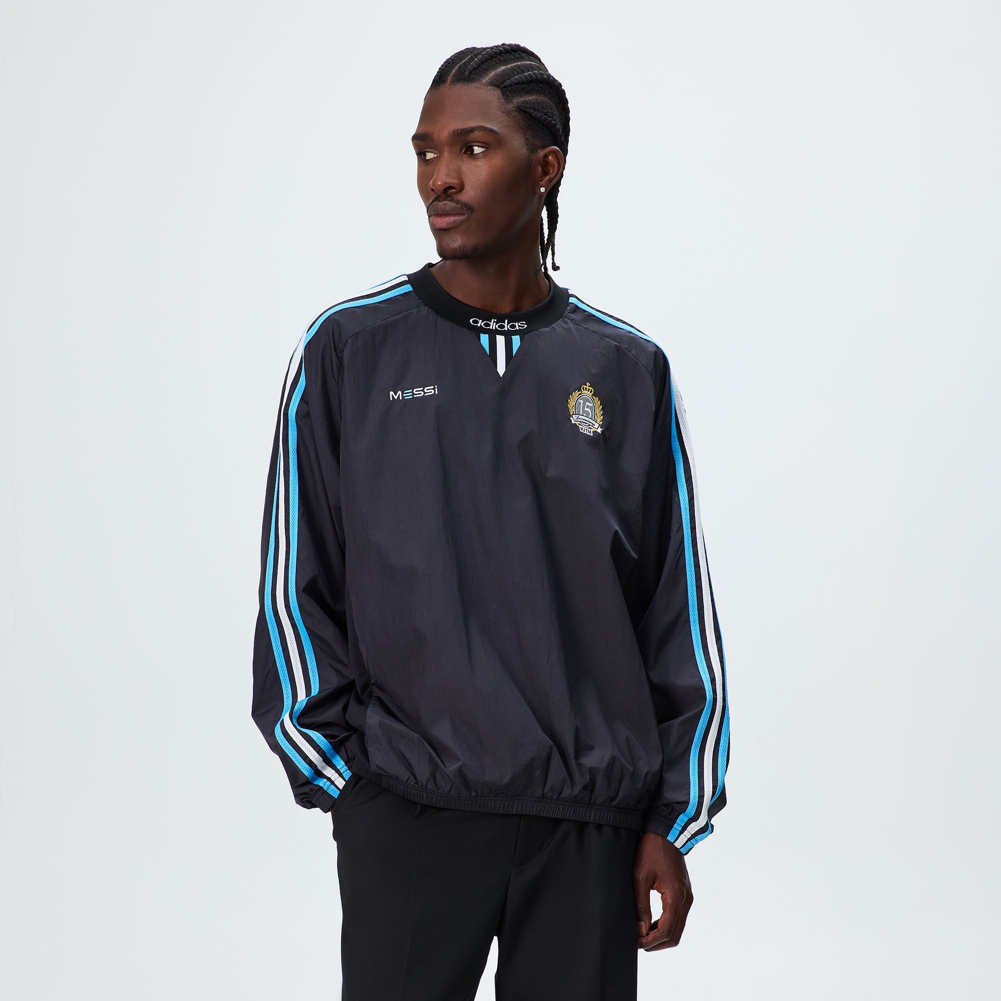 Kith & Messi for adidas Football Track Pullover - Black – Kith UK