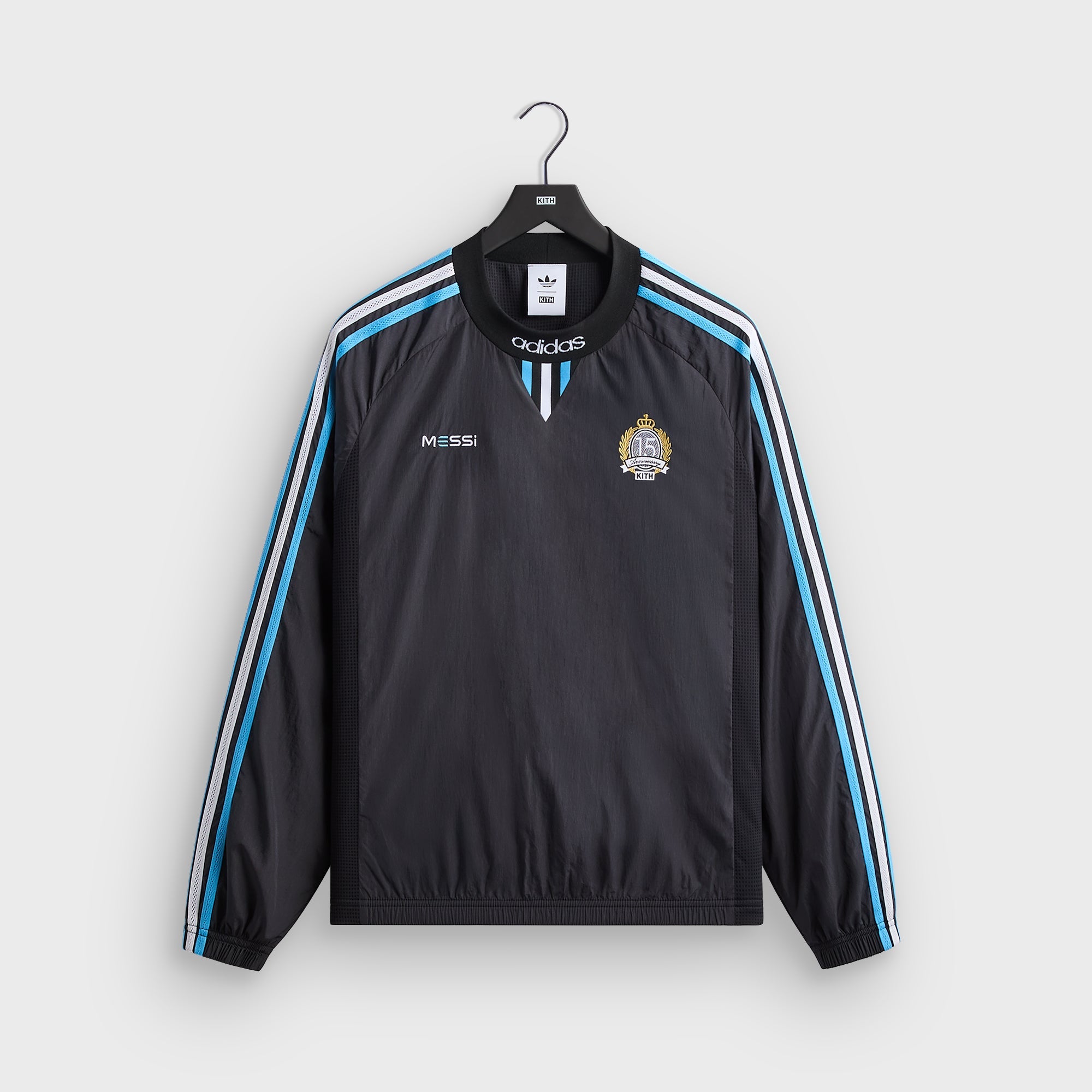 Kith & Messi for adidas Football Track Pullover - Black – Kith UK