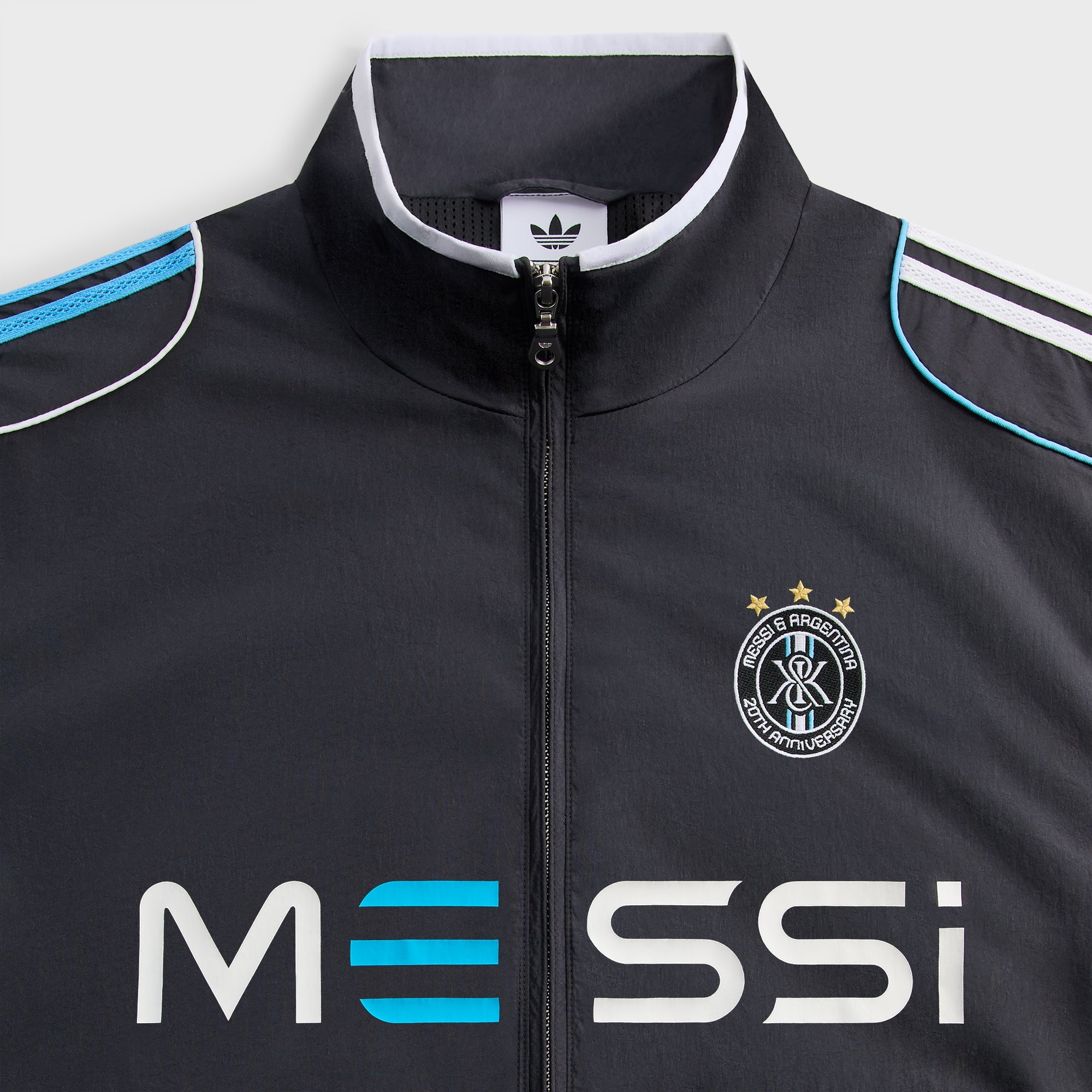Kith & Messi for adidas Football Nylon Track Jacket - Black – Kith UK
