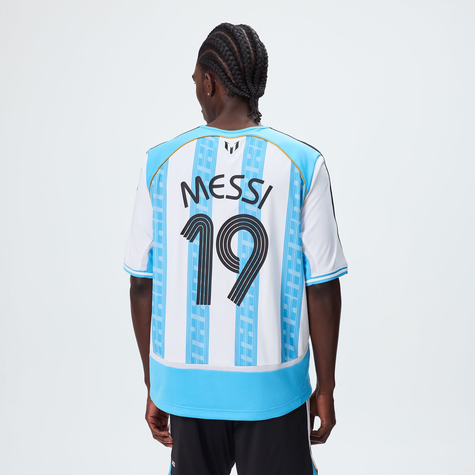 Kith & Messi for adidas Football Jersey - Blue / White – Kith UK
